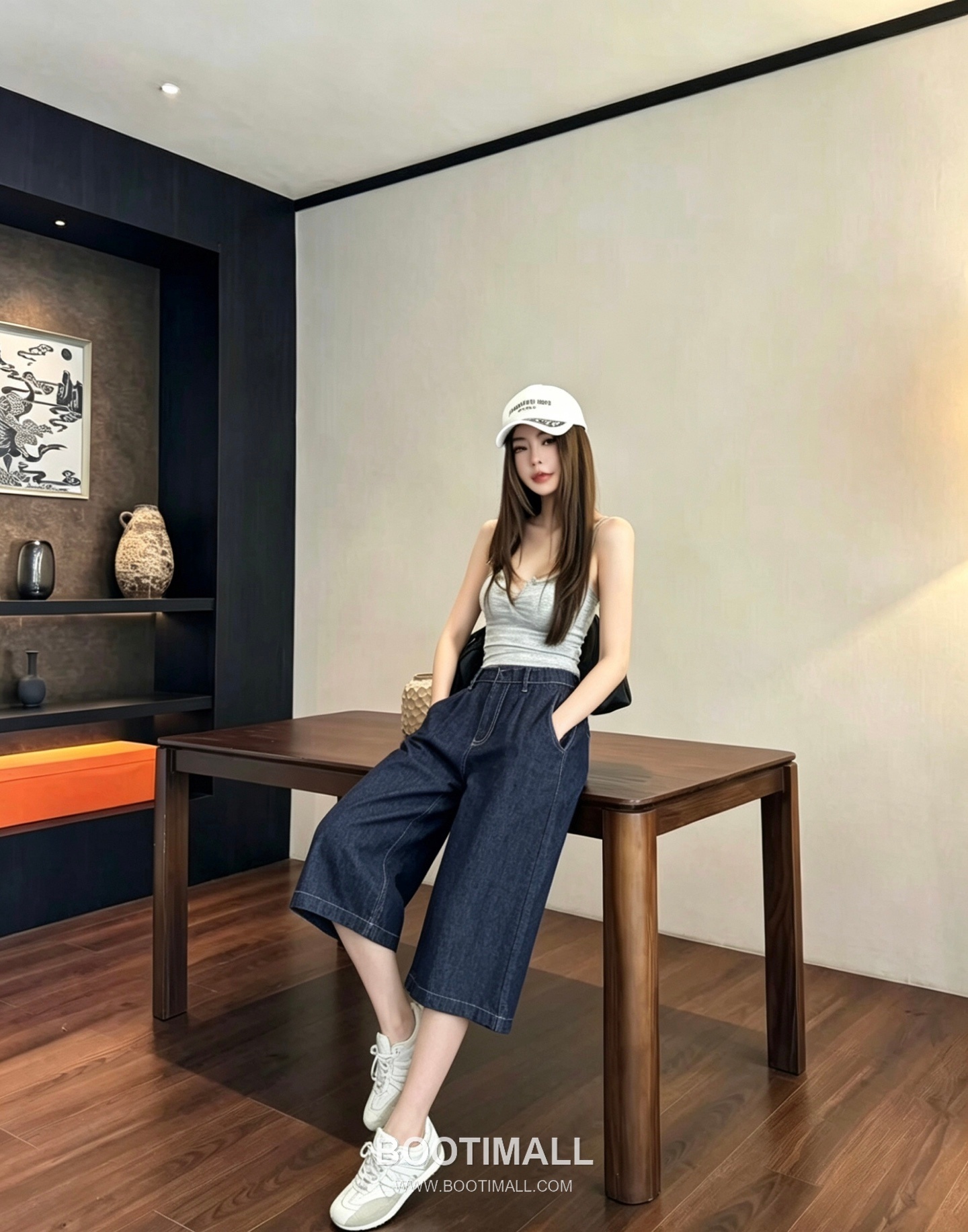 루이비통 2026SS 코튼 데님 A라인 와이드핏 버뮤다 쇼츠 Louis Vuitton 2026 SS Cotton Denim A Line Wide Fit Bermuda Shorts 2