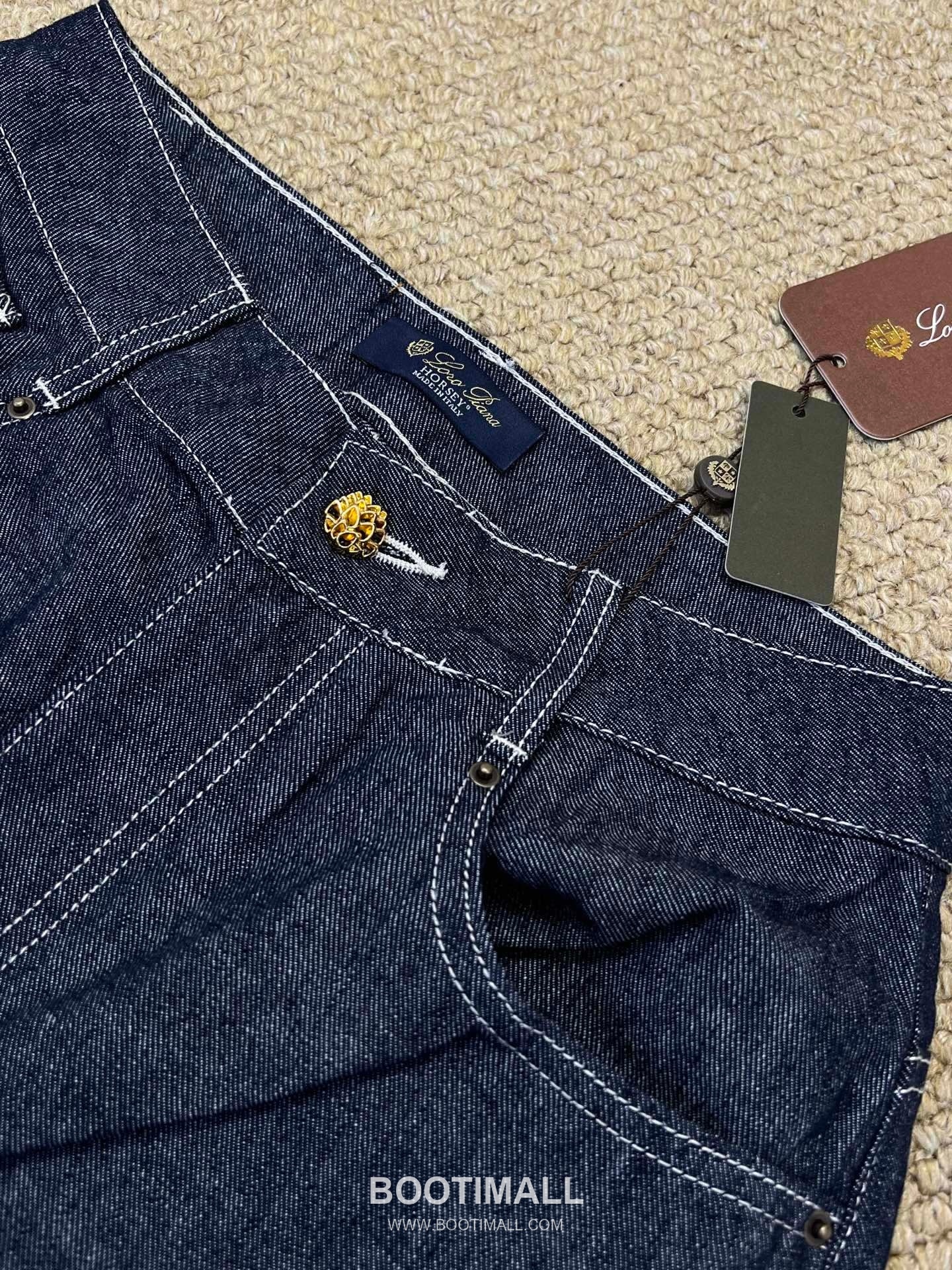 루이비통 2026SS 코튼 데님 A라인 와이드핏 버뮤다 쇼츠 Louis Vuitton 2026 SS Cotton Denim A Line Wide Fit Bermuda Shorts 7