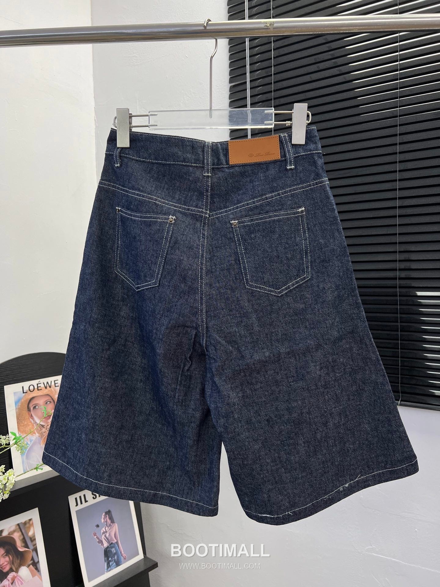 루이비통 2026SS 코튼 데님 A라인 와이드핏 버뮤다 쇼츠 Louis Vuitton 2026 SS Cotton Denim A Line Wide Fit Bermuda Shorts 9