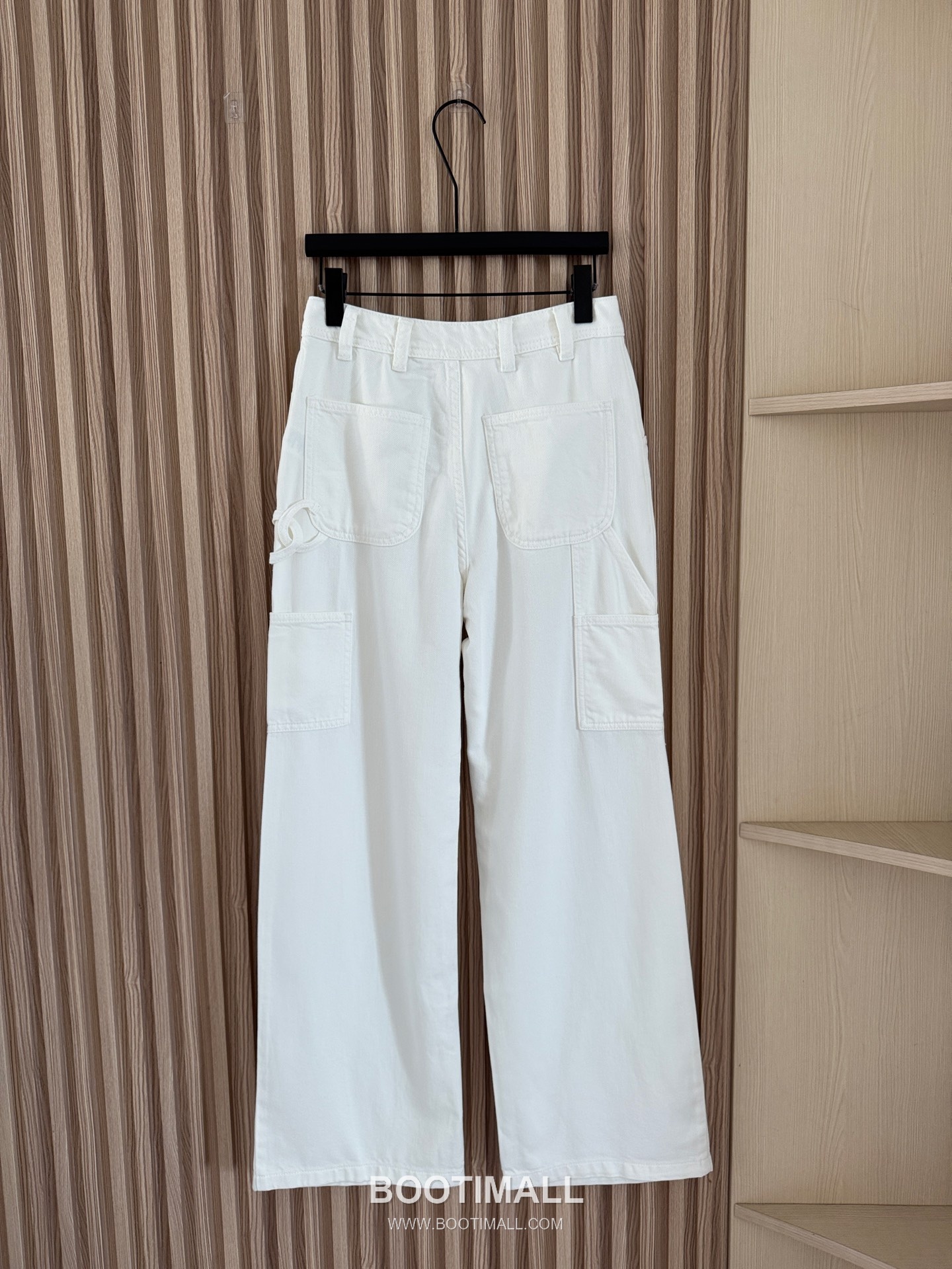 브루넬로 쿠치넬리 2026SS 코튼 데님 크롭 세미와이드 스트레이트핏 7부 팬츠 Brunello Cucinelli 2026 SS Cotton Denim Cropped Semi Wide Straight Fit Capri Pants 5