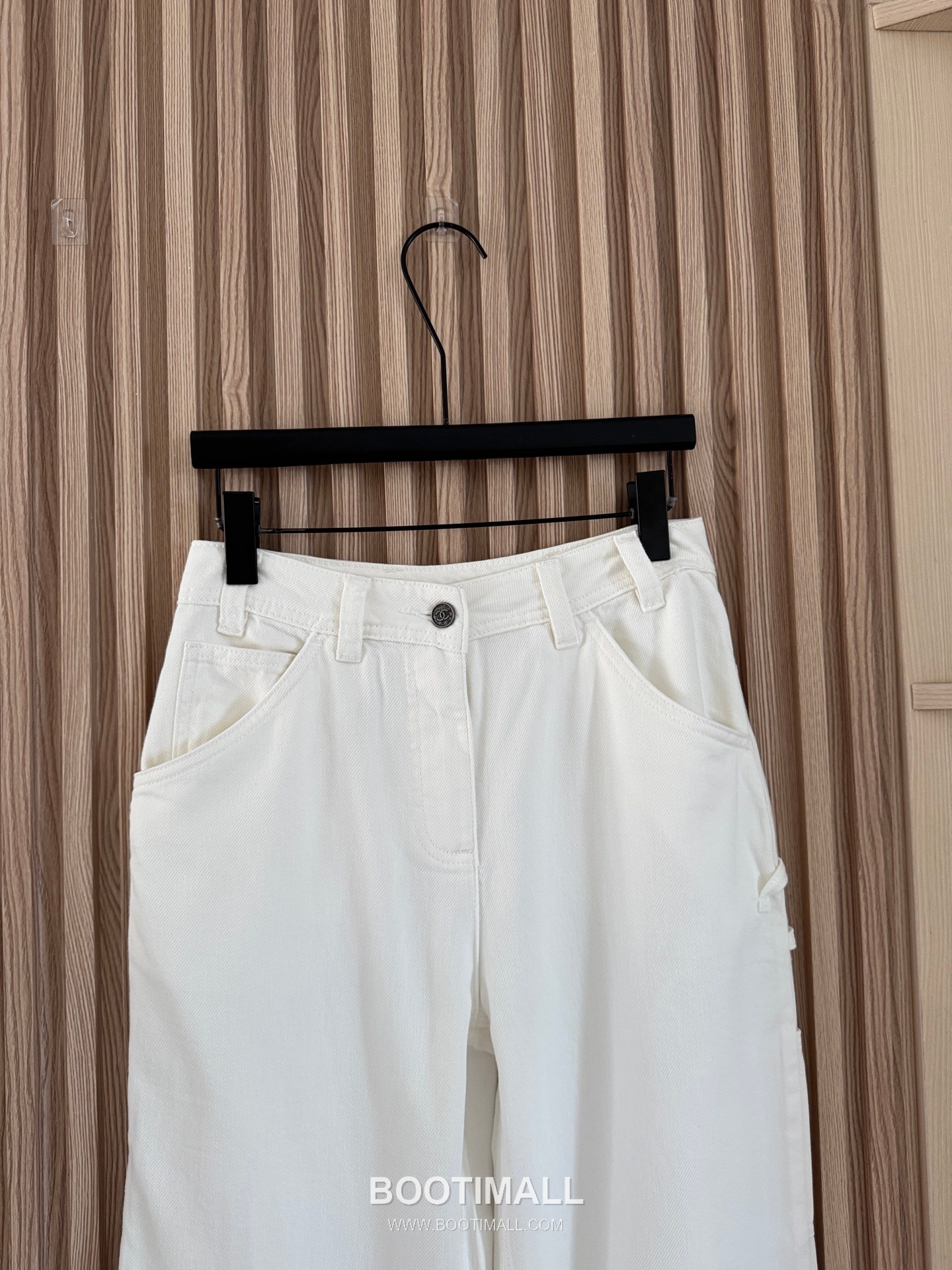 브루넬로 쿠치넬리 2026SS 코튼 데님 크롭 세미와이드 스트레이트핏 7부 팬츠 Brunello Cucinelli 2026 SS Cotton Denim Cropped Semi Wide Straight Fit Capri Pants 6