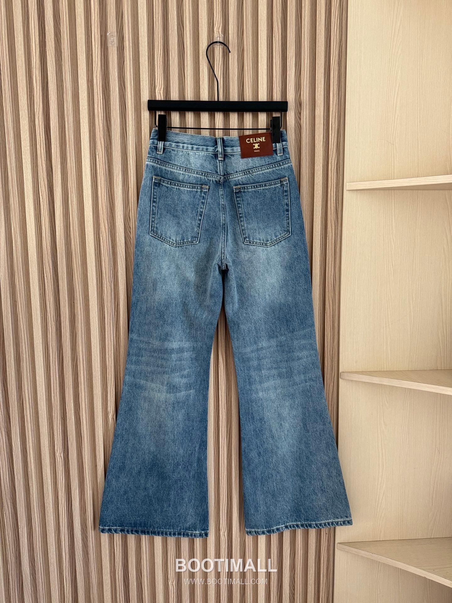 셀린느 2026SS 코튼 데님 싱글버튼 하이웨스트 부츠컷 롱팬츠 Celine 2026 SS Cotton Denim Single Button High Waist Bootcut Long Pants 11