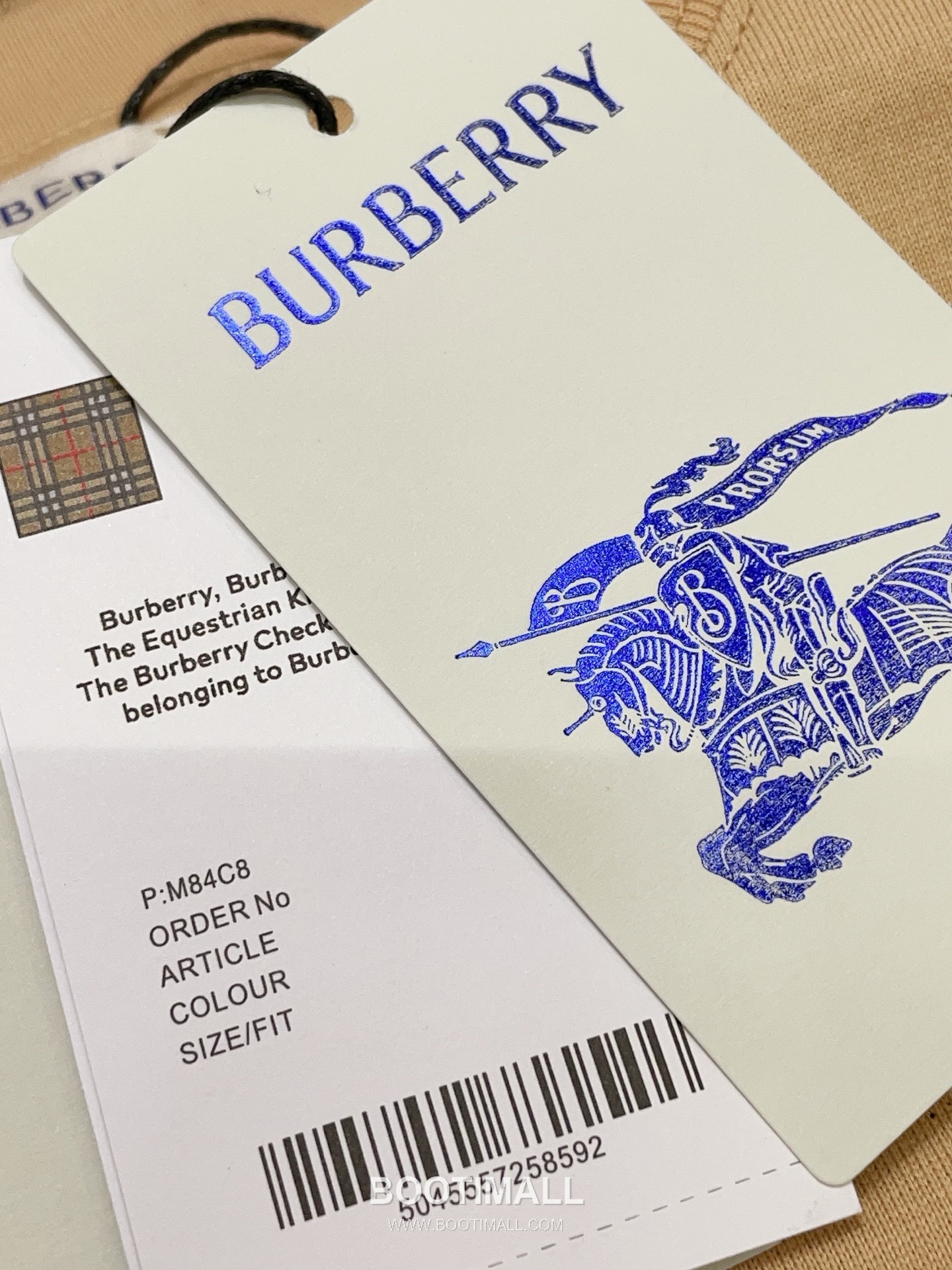 버버리 2026SS 코튼 그라데이션 체크 프린트 오버핏 반팔 티셔츠 Burberry 2026 SS Cotton Gradient Check Print Oversized Short Sleeve T Shirt 23