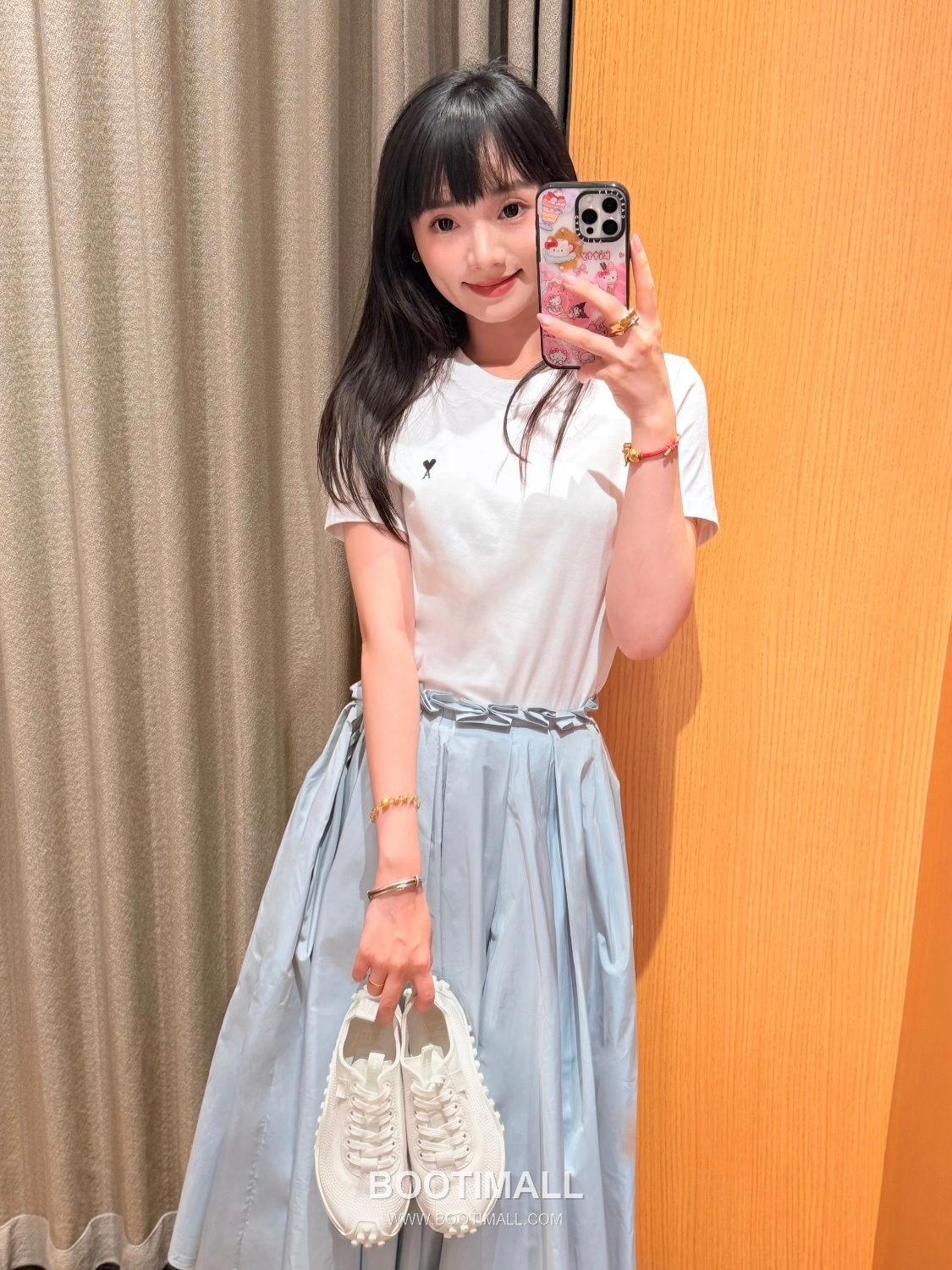 아미 2026SS 코튼 하트로고 자수 슬림핏 반팔 티셔츠 AMI 2026 SS Cotton Heart Logo Embroidered Slim Fit Short Sleeve T Shirt 2