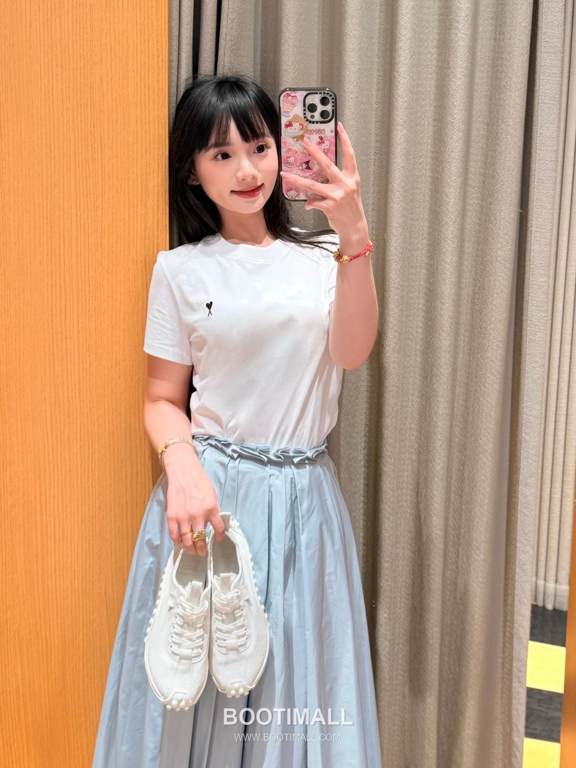 아미 2026SS 코튼 하트로고 자수 슬림핏 반팔 티셔츠 AMI 2026 SS Cotton Heart Logo Embroidered Slim Fit Short Sleeve T Shirt 3