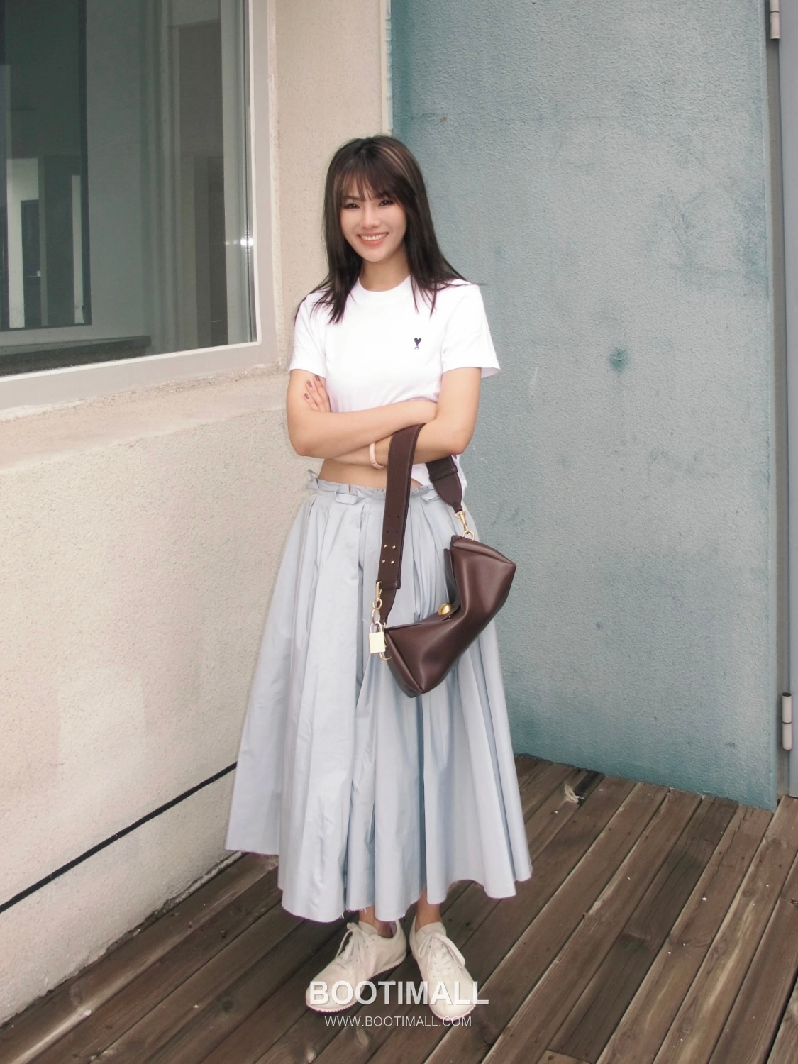 아미 2026SS 코튼 하트로고 자수 슬림핏 반팔 티셔츠 AMI 2026 SS Cotton Heart Logo Embroidered Slim Fit Short Sleeve T Shirt 4