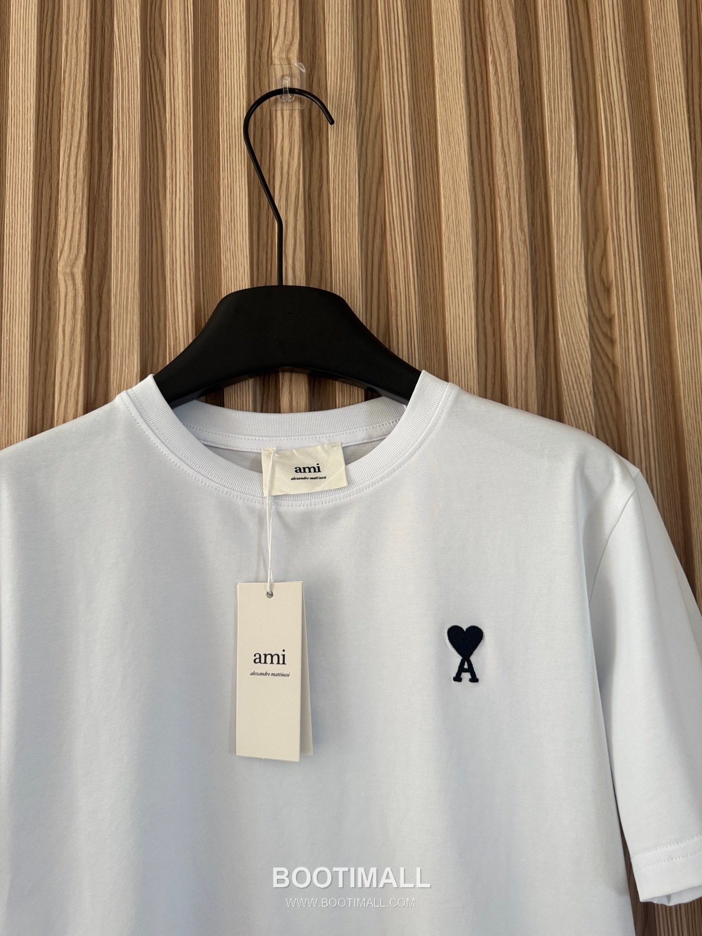 아미 2026SS 코튼 하트로고 자수 슬림핏 반팔 티셔츠 AMI 2026 SS Cotton Heart Logo Embroidered Slim Fit Short Sleeve T Shirt 6