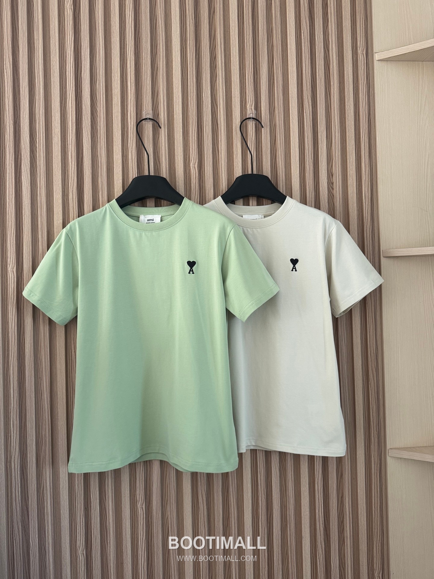 아미 2026SS 코튼 하트로고 자수 슬림핏 반팔 티셔츠 AMI 2026 SS Cotton Heart Logo Embroidered Slim Fit Short Sleeve T Shirt 12