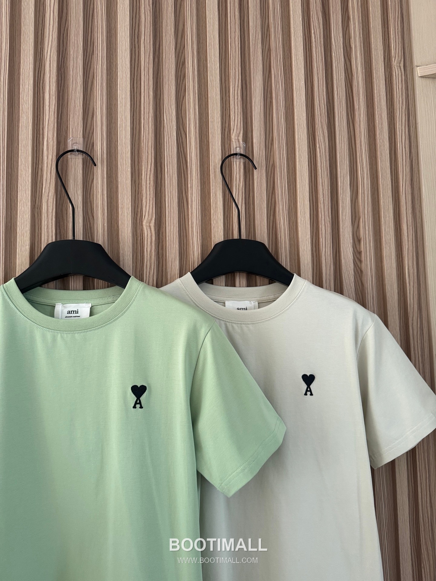 아미 2026SS 코튼 하트로고 자수 슬림핏 반팔 티셔츠 AMI 2026 SS Cotton Heart Logo Embroidered Slim Fit Short Sleeve T Shirt 13