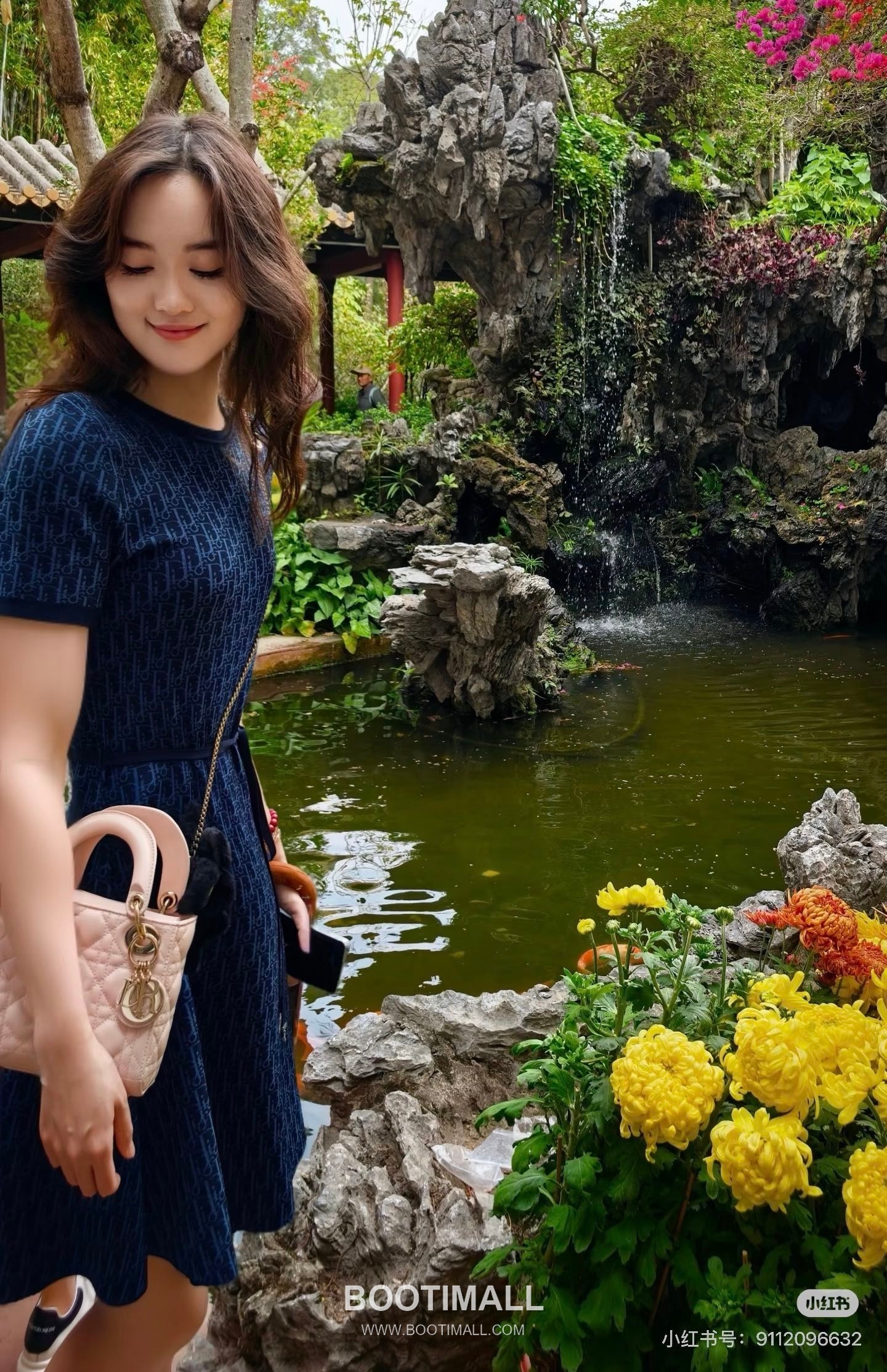 디올 2026SS 울혼방 오블리크 자카드 로고 슬림핏 A라인 반팔 니트 원피스 Dior 2026 SS Wool Blend Oblique Jacquard Logo Slim Fit A Line Short Sleeve Knit Dress 5