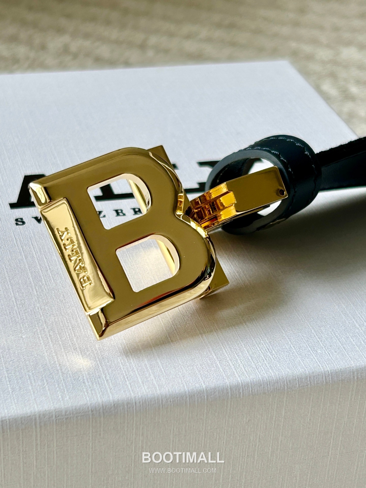 발리 캔버스 송아지가죽 트레인스트라이프 캐주얼 벨트 Bally Canvas Calfskin Train Stripe Casual Belt 3.5cm 3