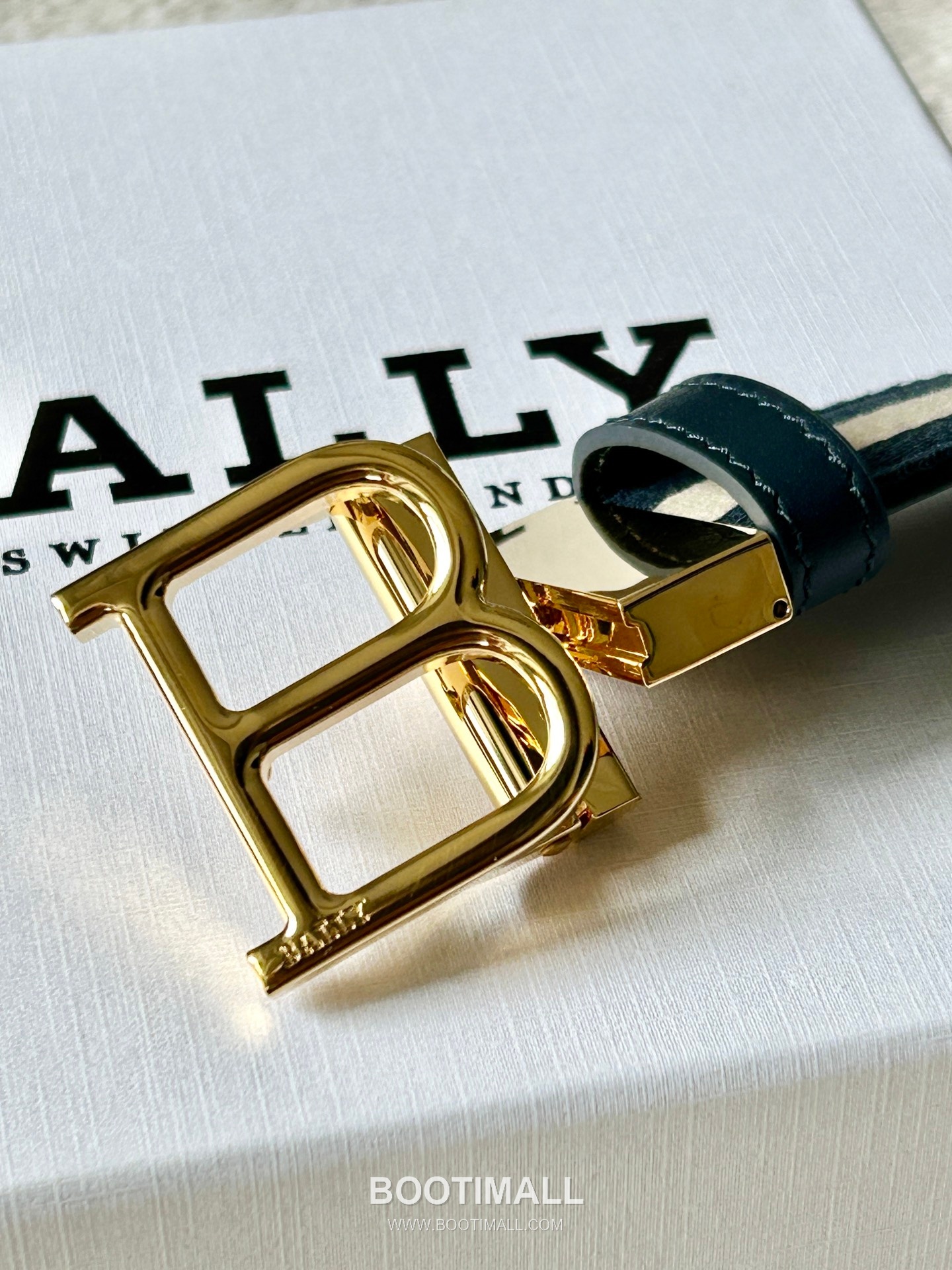 발리 캔버스 송아지가죽 트레인스트라이프 캐주얼 벨트 Bally Canvas Calfskin Train Stripe Casual Belt 3.5cm 3