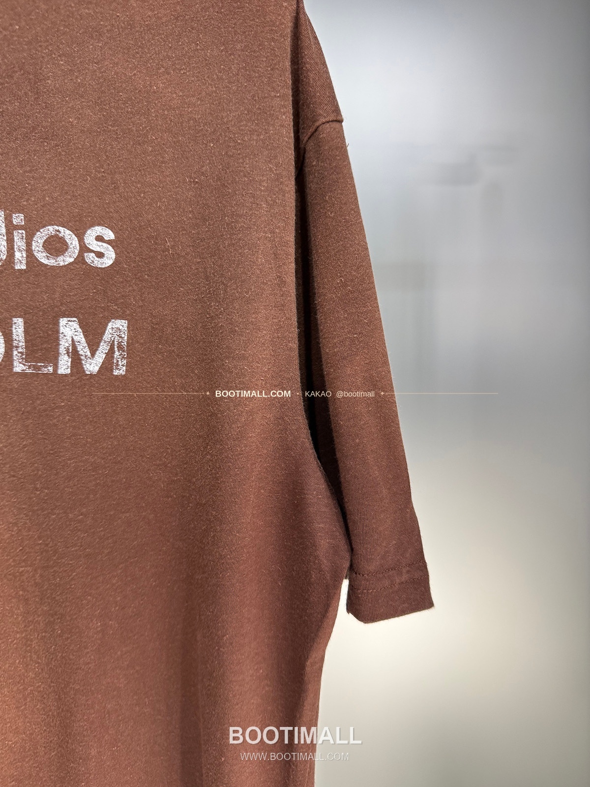 아크네스튜디오 1996 로고 워싱코튼 루즈핏 롱슬리브 티셔츠 Acne Studios 1996 Logo Washed Cotton Loose Fit Long Sleeve T-Shirt 5