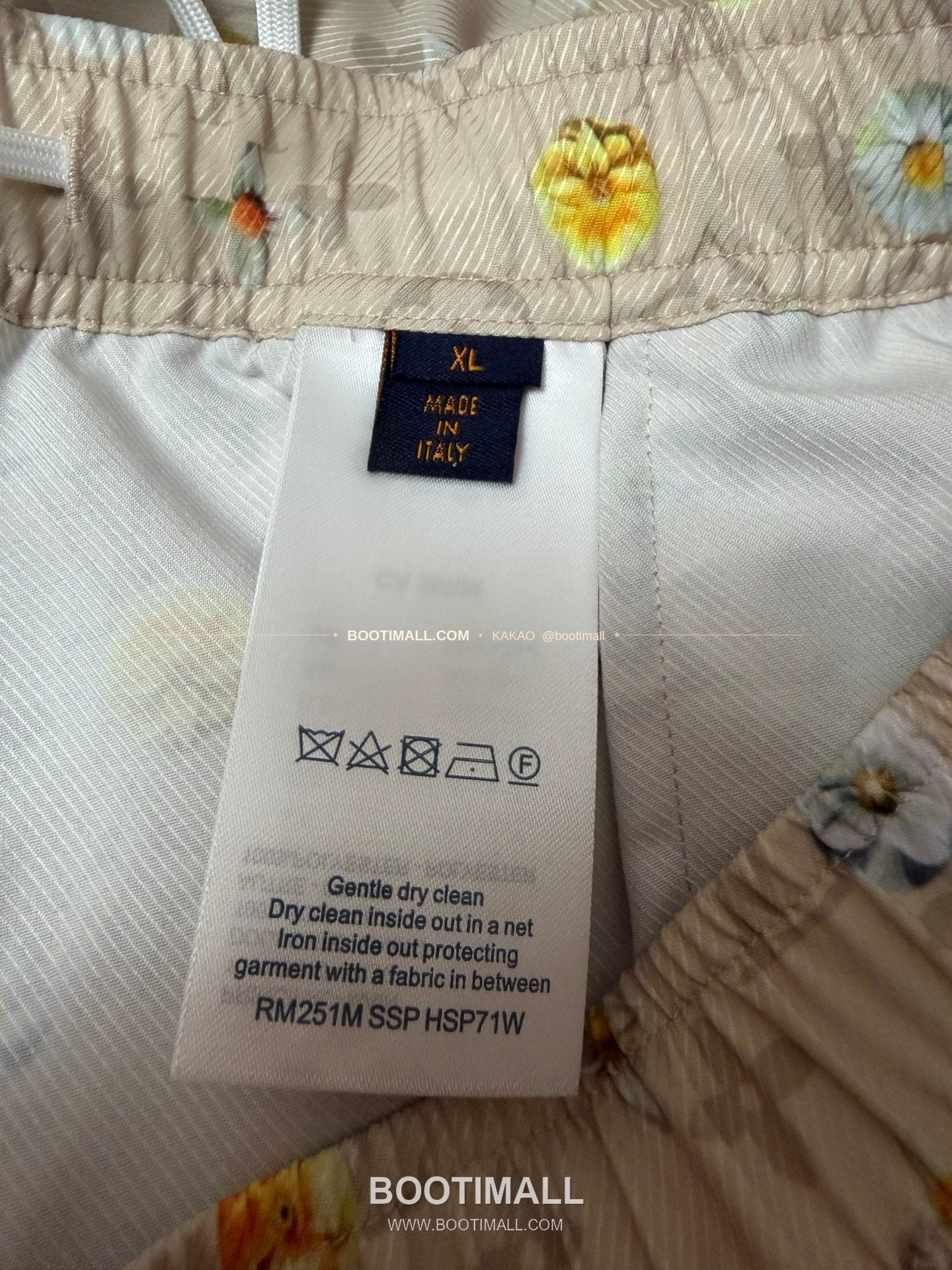 루이비통 2026SS 실크 모노그램 데이지 프린트 레귤러핏 쇼츠 Louis Vuitton 2026 SS Silk Monogram Daisy Print Regular Fit Shorts 8