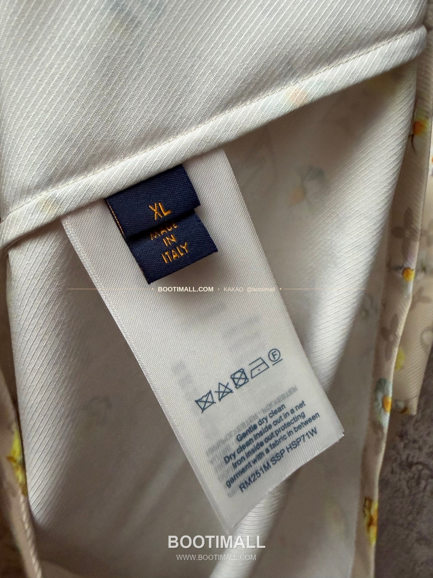 루이비통 2026SS 실크 모노그램 데이지 프린트 레귤러핏 반팔 셔츠 Louis Vuitton 2026 SS Silk Monogram Daisy Print Regular Fit Short Sleeve Shirt 10