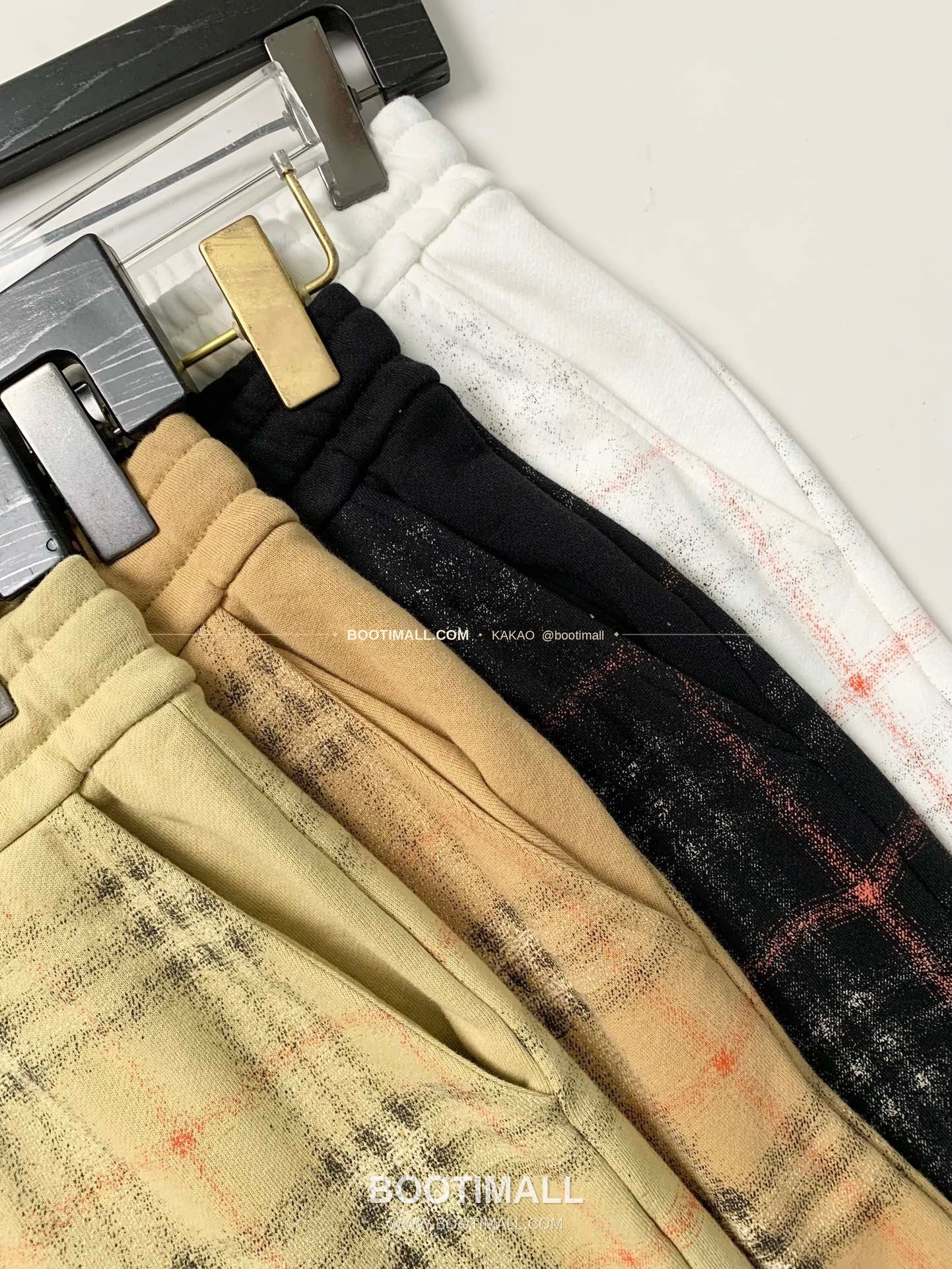 버버리 워싱코튼 그라데이션 체크 레귤러핏 썸머 쇼츠 Burberry Washed Cotton Gradient Check Regular Fit Summer Shorts 5