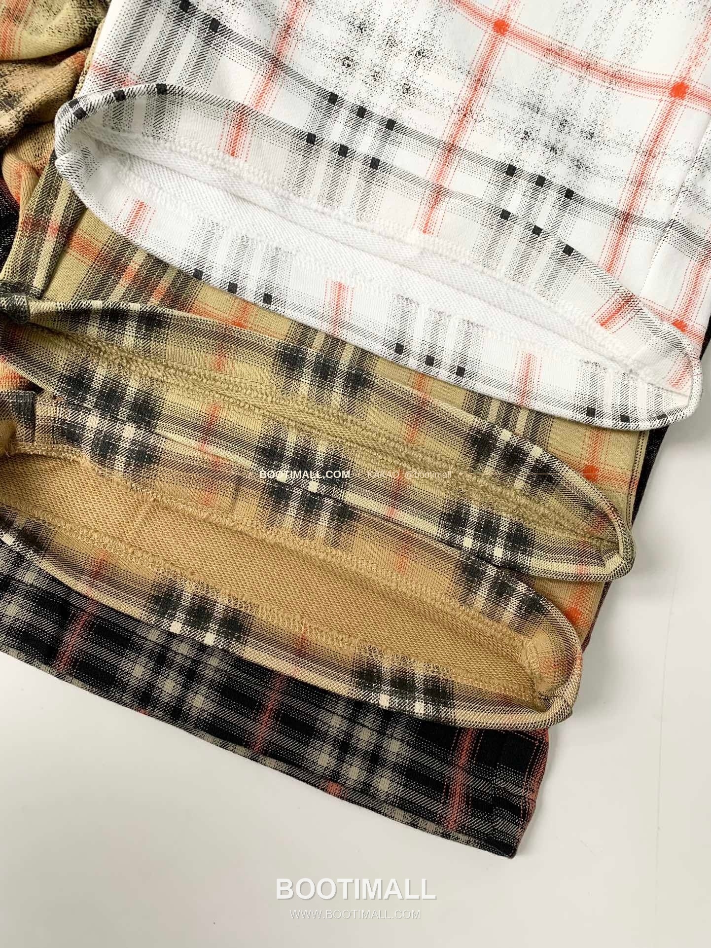 버버리 워싱코튼 그라데이션 체크 레귤러핏 썸머 쇼츠 Burberry Washed Cotton Gradient Check Regular Fit Summer Shorts 7