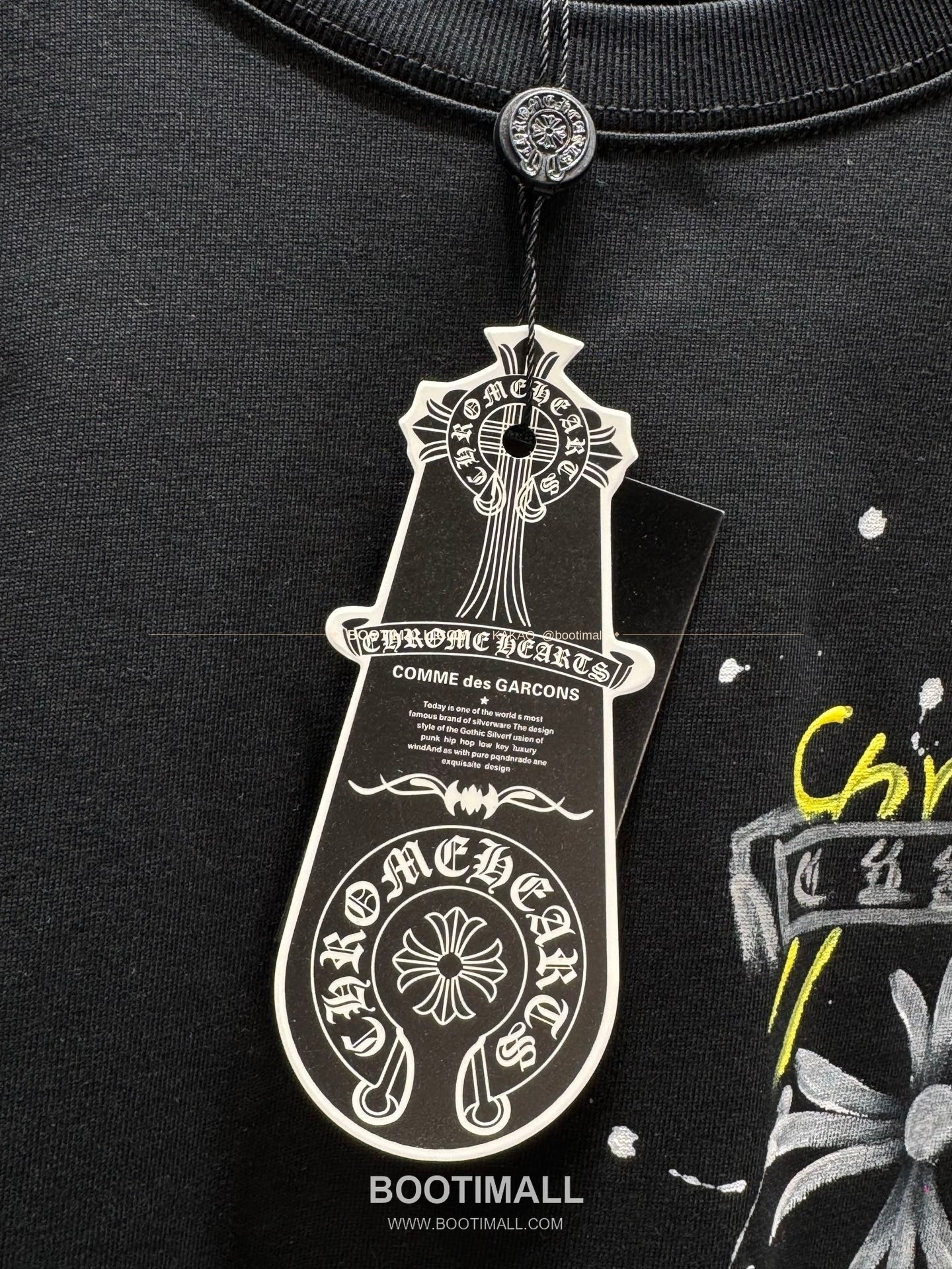 크롬하츠 헤비코튼 그래피티 로고 루즈핏 반팔 티셔츠 Chrome Hearts Heavy Cotton Graffiti Logo Loose Fit T-Shirt SG26306 6