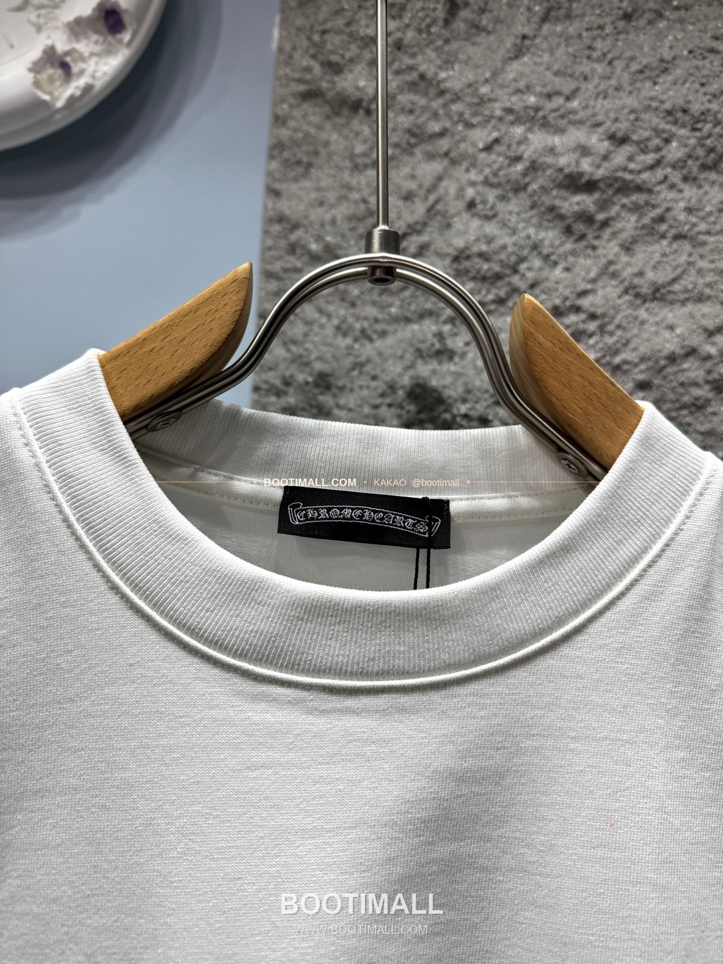 크롬하츠 코튼 크로스 로고 루즈핏 반팔 티셔츠 Chrome Hearts Cotton Cross Logo Loose Fit T-Shirt AMC6868 2