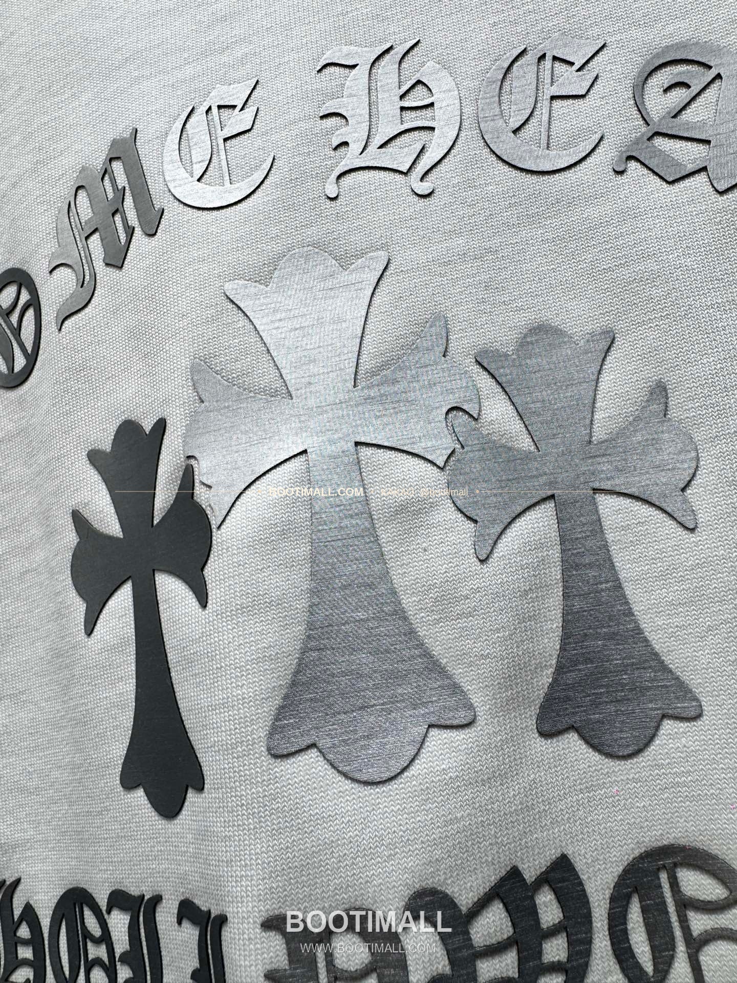 크롬하츠 코튼 크로스 로고 루즈핏 반팔 티셔츠 Chrome Hearts Cotton Cross Logo Loose Fit T-Shirt AMC6868 8