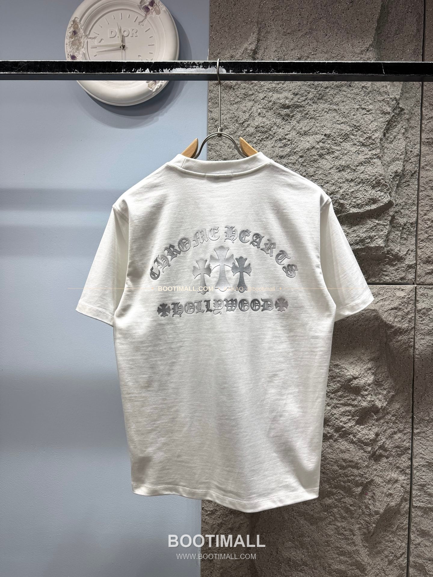 크롬하츠 코튼 크로스 로고 루즈핏 반팔 티셔츠 Chrome Hearts Cotton Cross Logo Loose Fit T-Shirt AMC6868 9