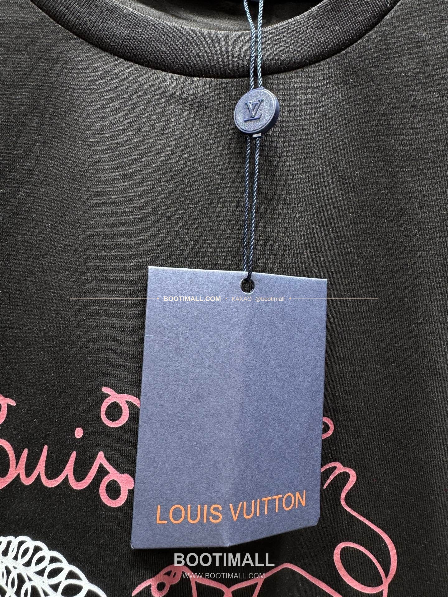 루이비통 소로나 혼방 로고 그래픽 루즈핏 반팔 티셔츠 Louis Vuitton Sorona Blend Logo Graphic Loose Fit T-Shirt XYN33 7