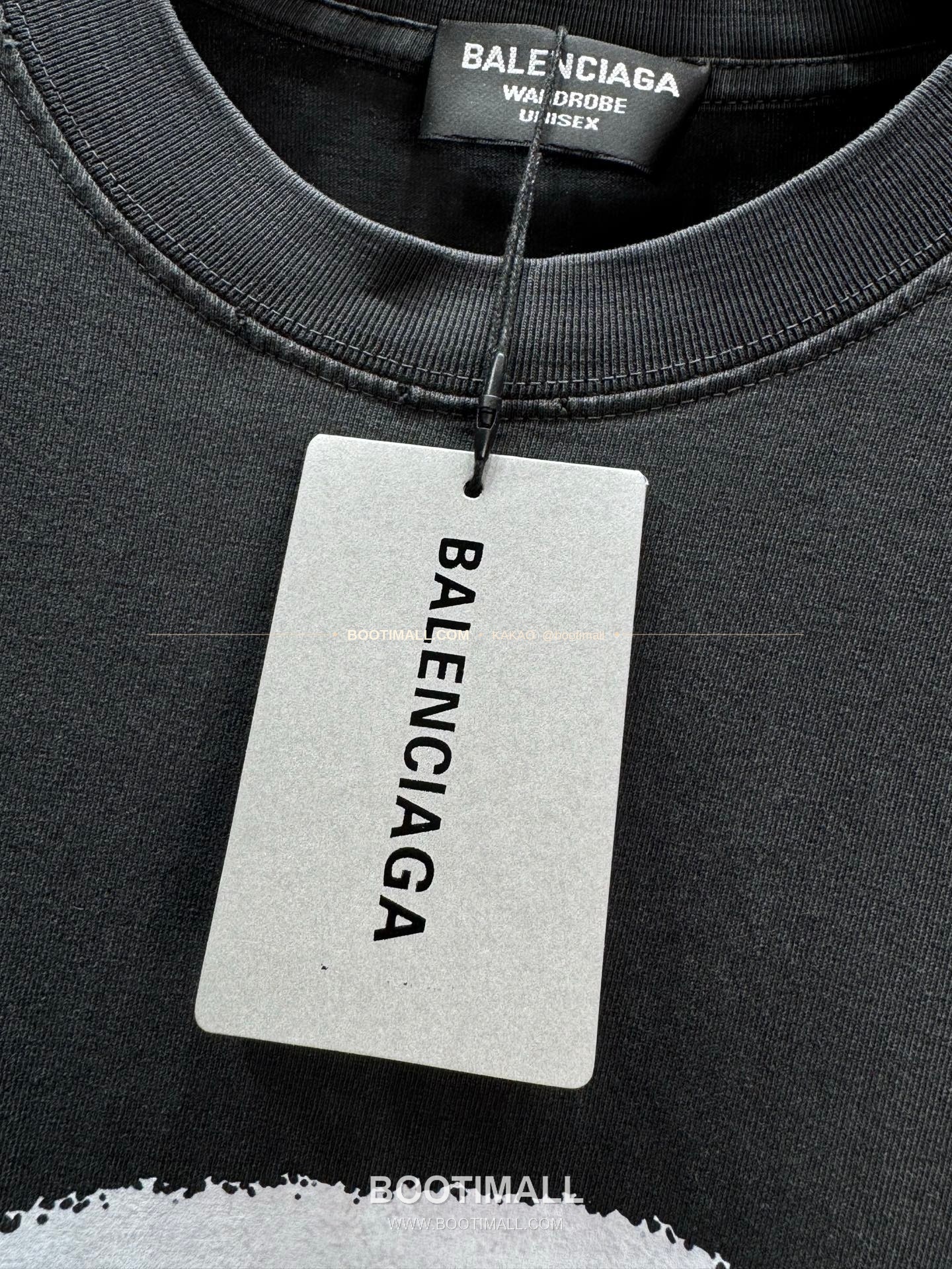 발렌시아가 헤비코튼 로고 프린트 루즈핏 반팔 티셔츠 Balenciaga Heavy Cotton Logo Print Loose Fit T-Shirt XYW06 7