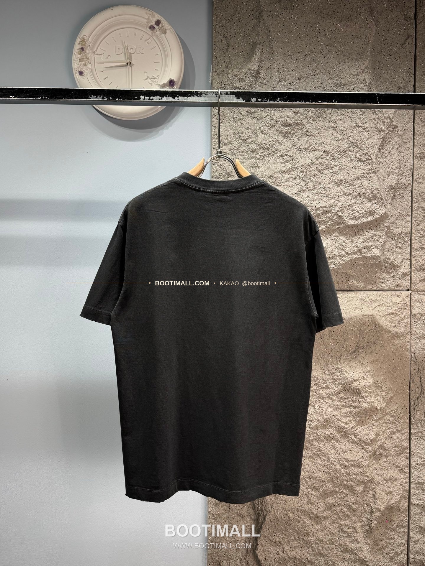 발렌시아가 헤비코튼 로고 프린트 루즈핏 반팔 티셔츠 Balenciaga Heavy Cotton Logo Print Loose Fit T-Shirt XYW06 9