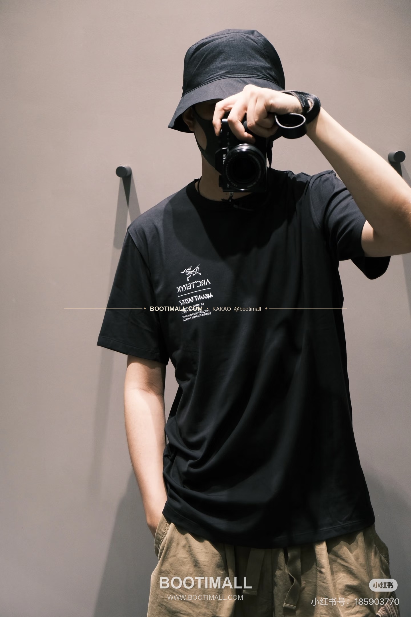 아크테릭스 헤비코튼 그래픽 로고 루즈핏 반팔 티셔츠 Arc'teryx Heavy Cotton Graphic Logo Loose Fit T-Shirt SG26310 5