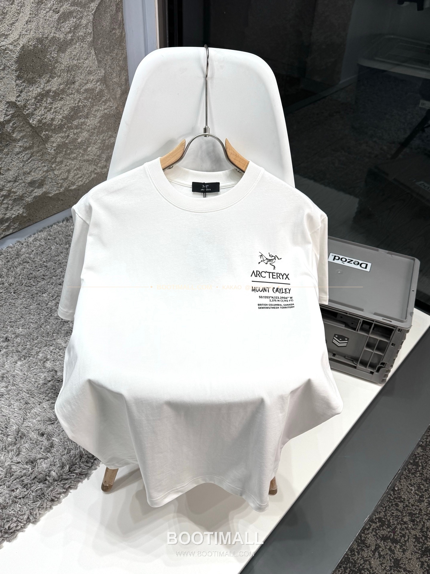 아크테릭스 헤비코튼 그래픽 로고 루즈핏 반팔 티셔츠 Arc'teryx Heavy Cotton Graphic Logo Loose Fit T-Shirt SG26310 1