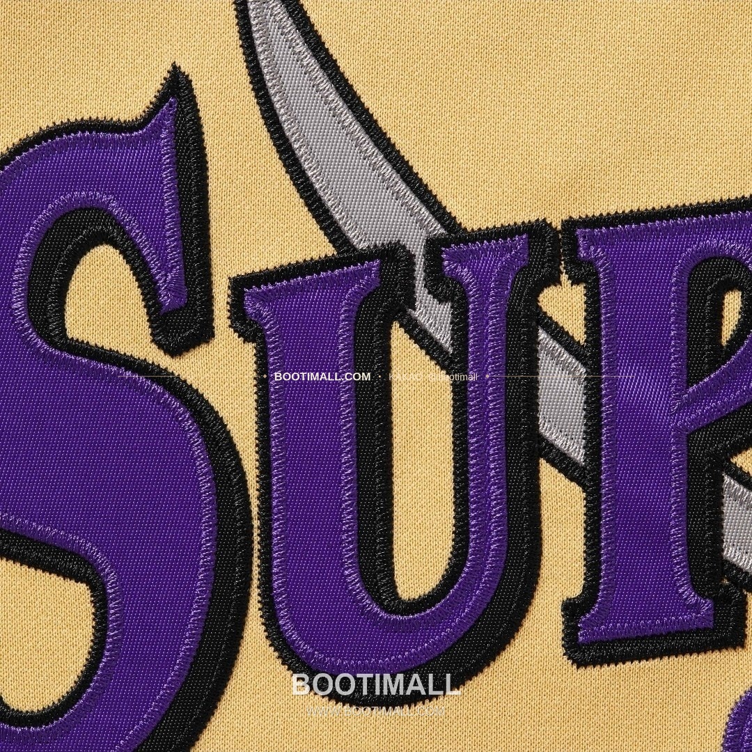 슈프림 2025FW 소드 패치 로고 레귤러핏 반팔 베이스볼 셔츠 Supreme 2025 FW Swords Patch Logo Regular Fit Short Sleeve Baseball Jersey 7