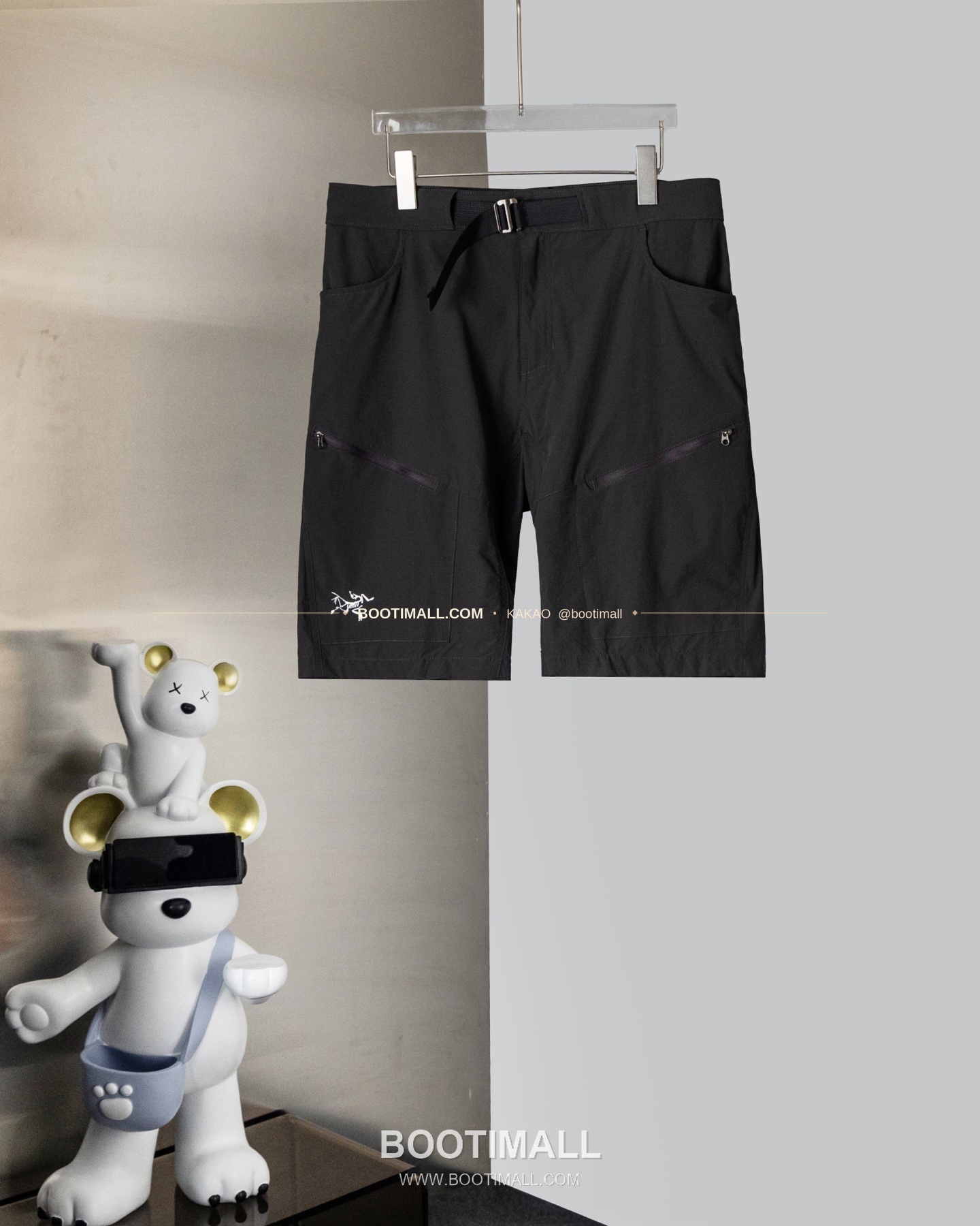아크테릭스 2026SS 나일론 스트레치 로고 레귤러핏 11인치 쇼츠 Arc'teryx 2026 SS Nylon Stretch Logo Regular Fit 11 Inch Shorts 1