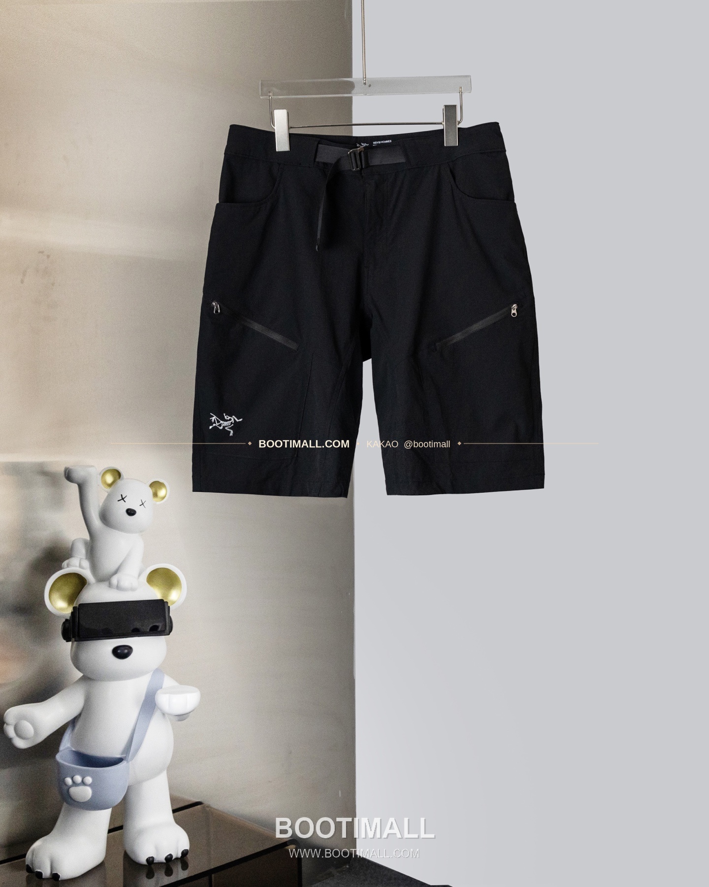 아크테릭스 2026SS 나일론 스트레치 로고 레귤러핏 11인치 쇼츠 Arc'teryx 2026 SS Nylon Stretch Logo Regular Fit 11 Inch Shorts 9