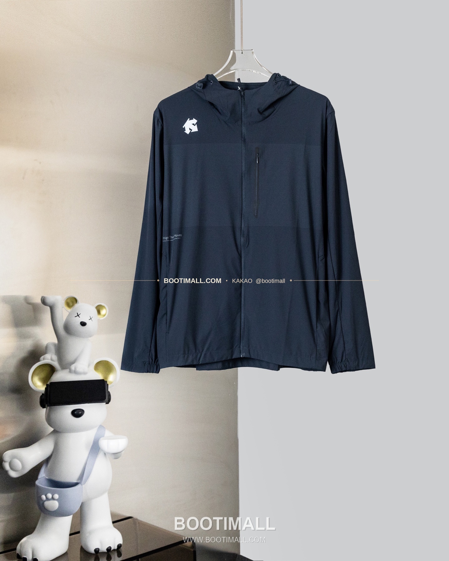 데상트 2026SS 나일론 UV차단 경량 레귤러핏 후드 재킷 Descente 2026 SS Nylon UV Protection Lightweight Regular Fit Hood Jacket 1