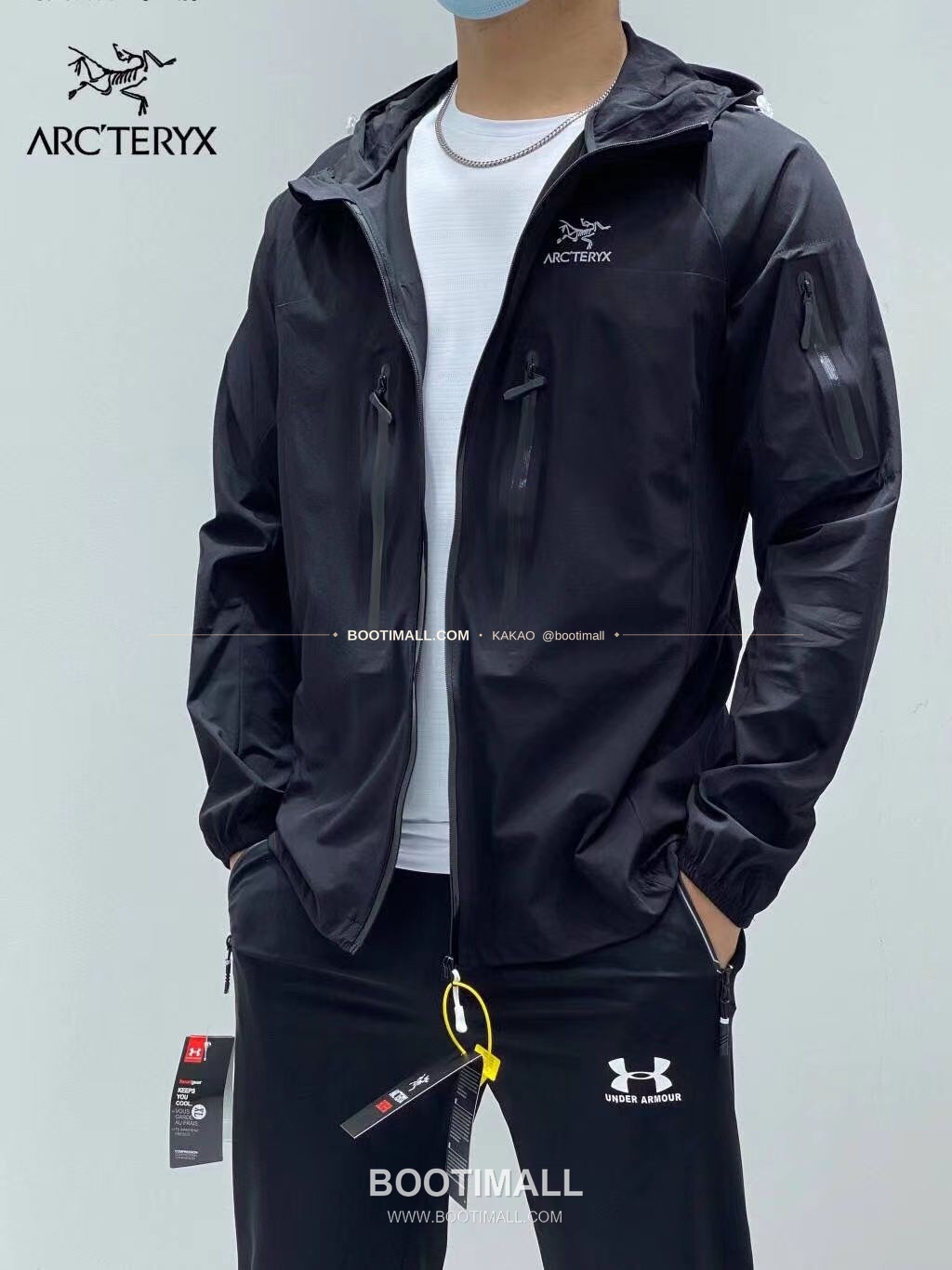 아크테릭스 2026SS 나일론 UV차단 경량 레귤러핏 후드 재킷 Arc'teryx 2026 SS Nylon UV Protection Lightweight Regular Fit Hood Jacket 5