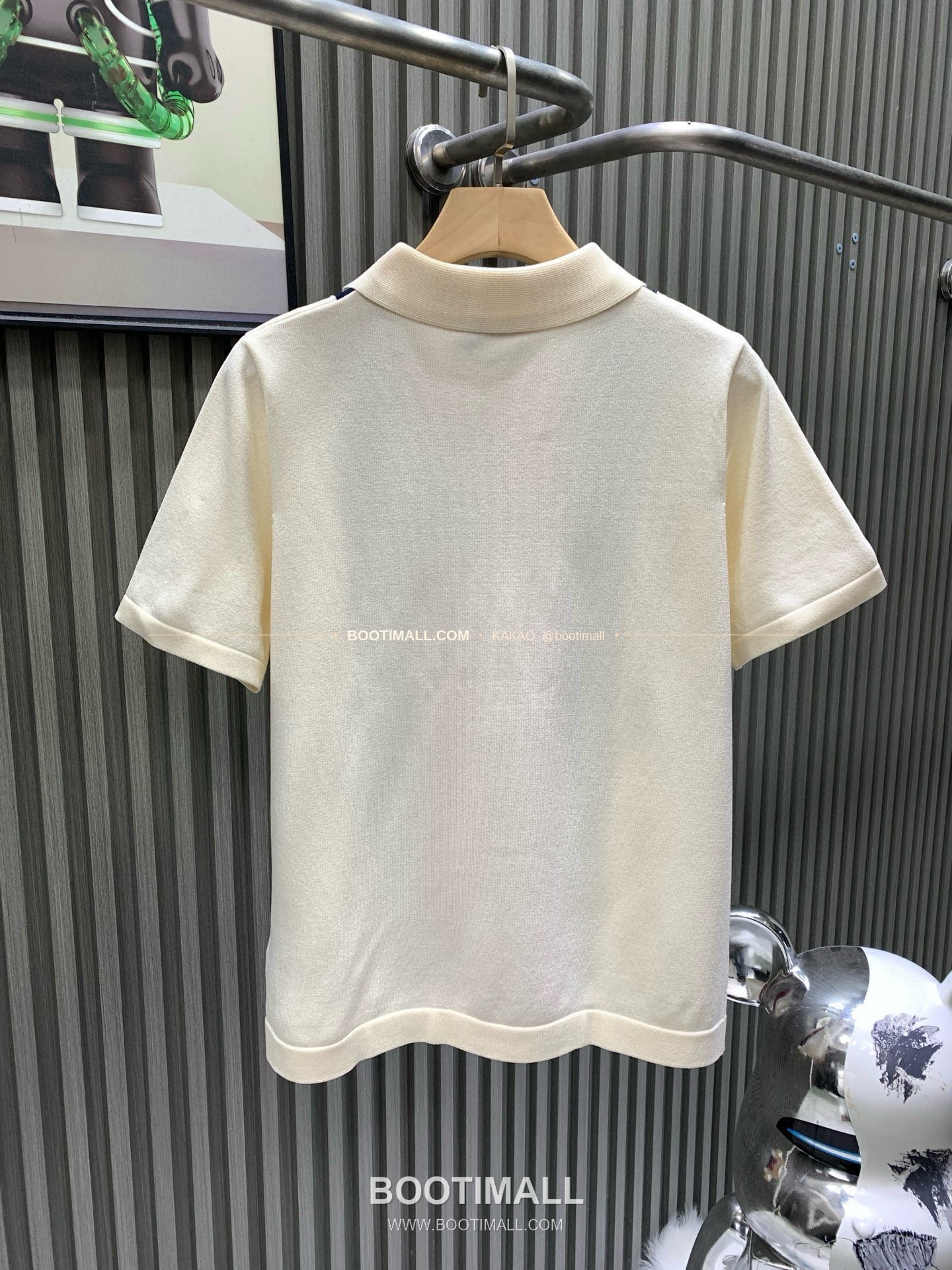 구찌 2025SS 실켓코튼 니트 카라 레귤러핏 반팔 폴로 셔츠 Gucci 2025 SS Mercerized Cotton Knit Collar Regular Fit Short Sleeve Polo Shirt 2