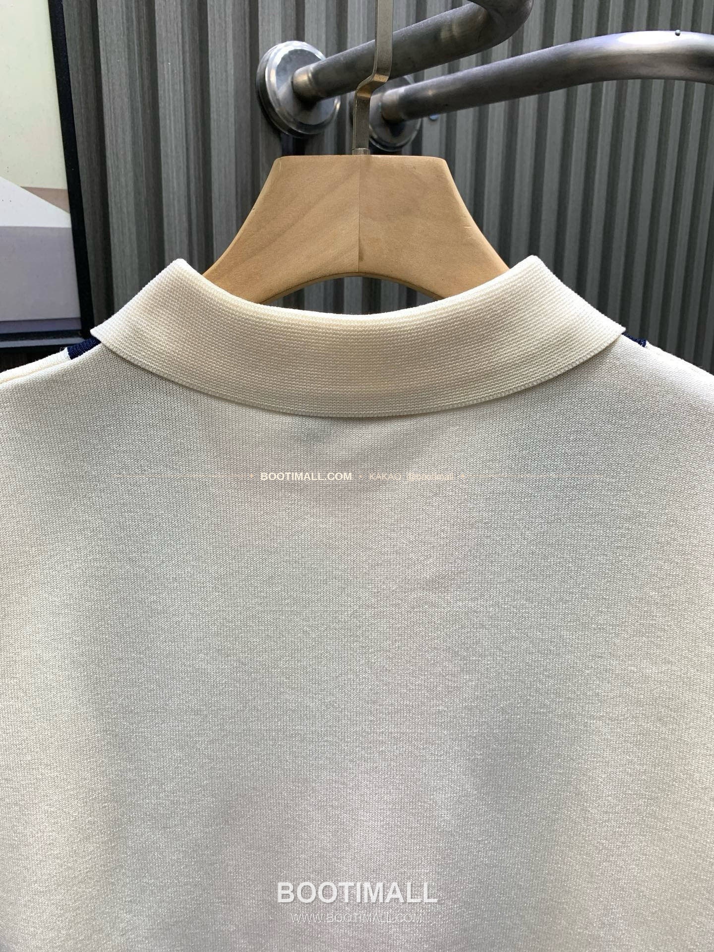 구찌 2025SS 실켓코튼 니트 카라 레귤러핏 반팔 폴로 셔츠 Gucci 2025 SS Mercerized Cotton Knit Collar Regular Fit Short Sleeve Polo Shirt 4