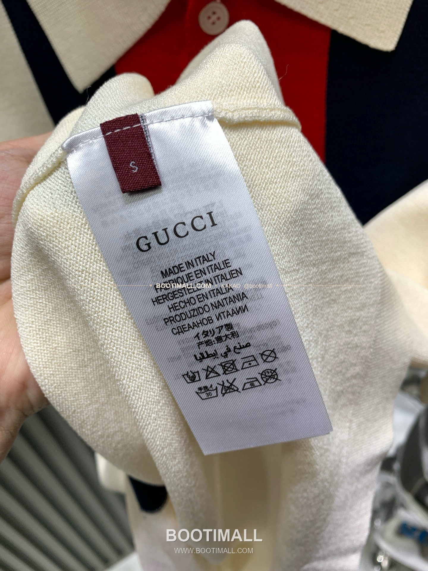 구찌 2025SS 실켓코튼 니트 카라 레귤러핏 반팔 폴로 셔츠 Gucci 2025 SS Mercerized Cotton Knit Collar Regular Fit Short Sleeve Polo Shirt 11