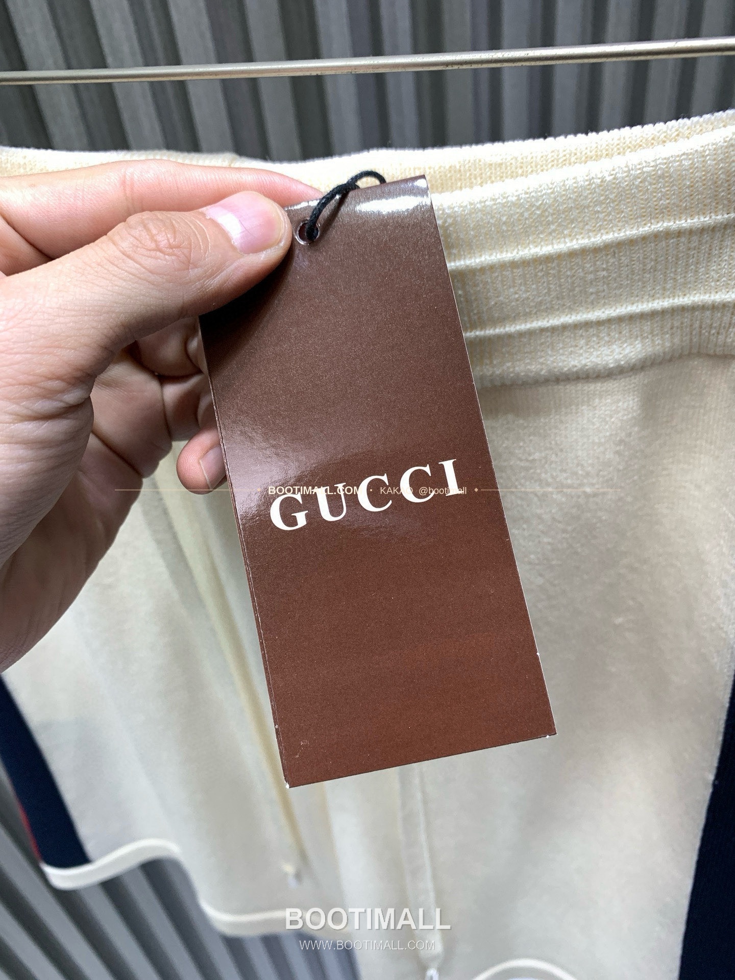 구찌 2025SS 워싱코튼 니트 로고 레귤러핏 썸머 쇼츠 Gucci 2025 SS Washed Cotton Knit Logo Regular Fit Summer Shorts 3