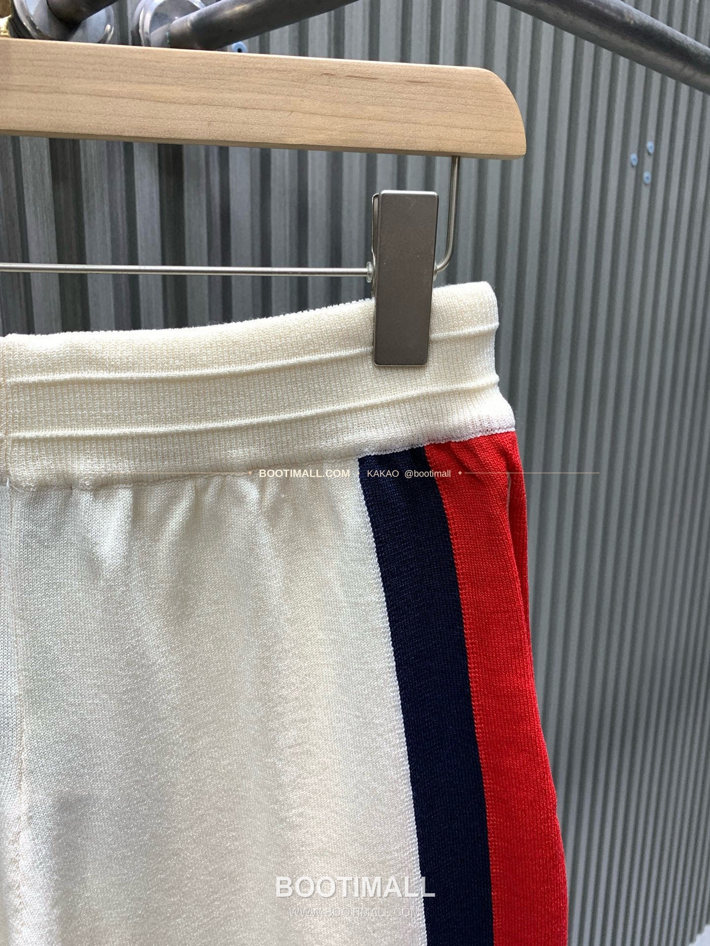 구찌 2025SS 워싱코튼 니트 로고 레귤러핏 썸머 쇼츠 Gucci 2025 SS Washed Cotton Knit Logo Regular Fit Summer Shorts 5