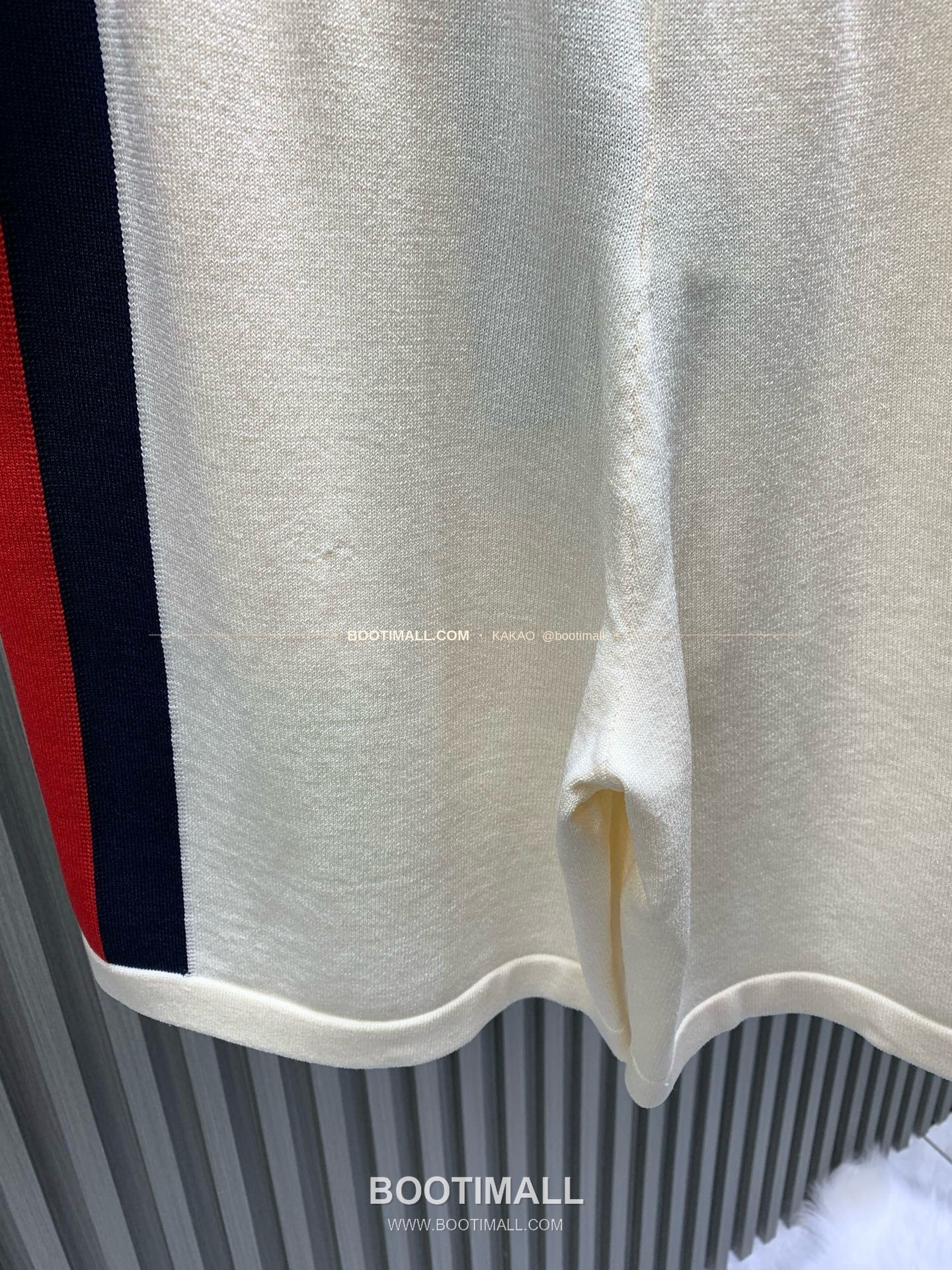 구찌 2025SS 워싱코튼 니트 로고 레귤러핏 썸머 쇼츠 Gucci 2025 SS Washed Cotton Knit Logo Regular Fit Summer Shorts 8