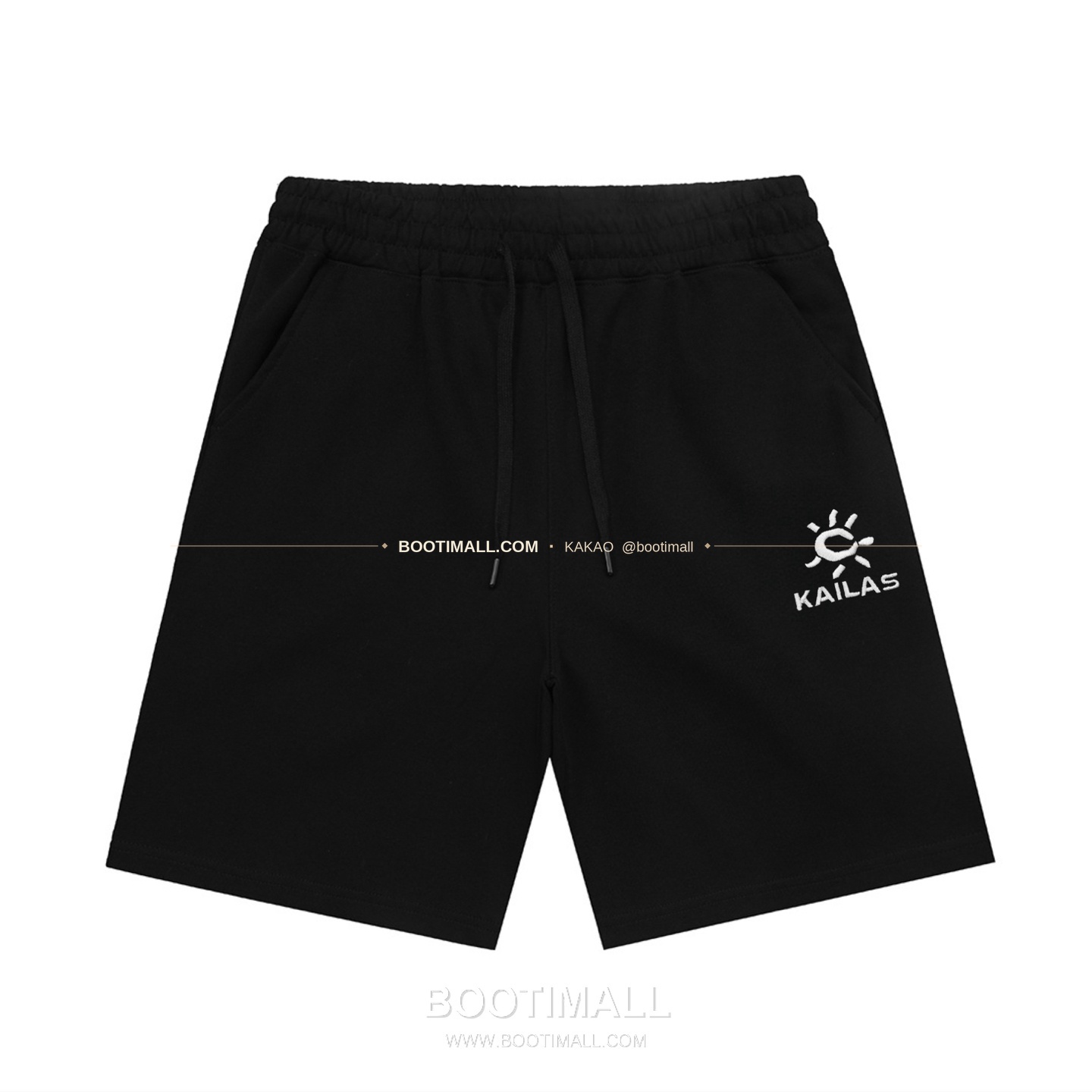 카일라스 2026SS 코튼 블렌드 자수 로고 레귤러핏 썸머 쇼츠 Kailas 2026 SS Cotton Blend Embroidery Logo Regular Fit Summer Shorts 1