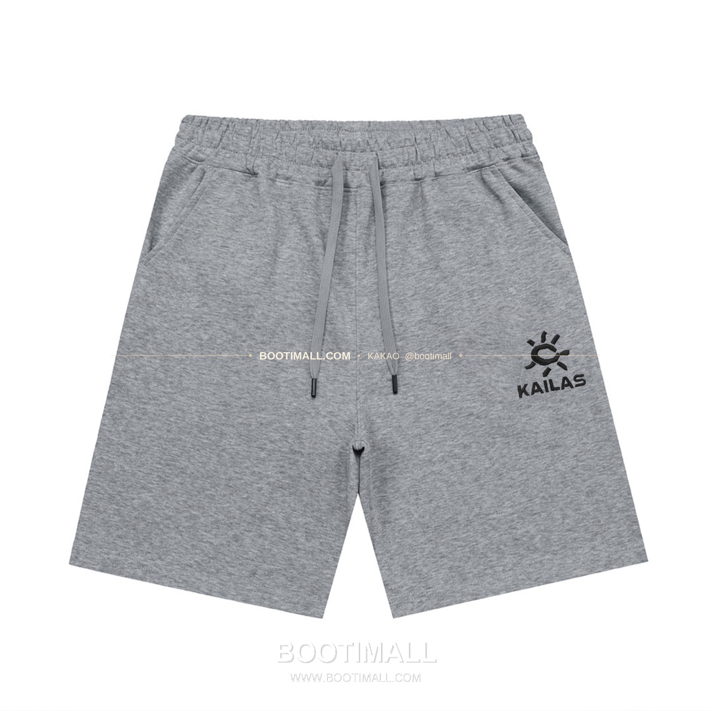 카일라스 2026SS 코튼 블렌드 자수 로고 레귤러핏 썸머 쇼츠 Kailas 2026 SS Cotton Blend Embroidery Logo Regular Fit Summer Shorts 1