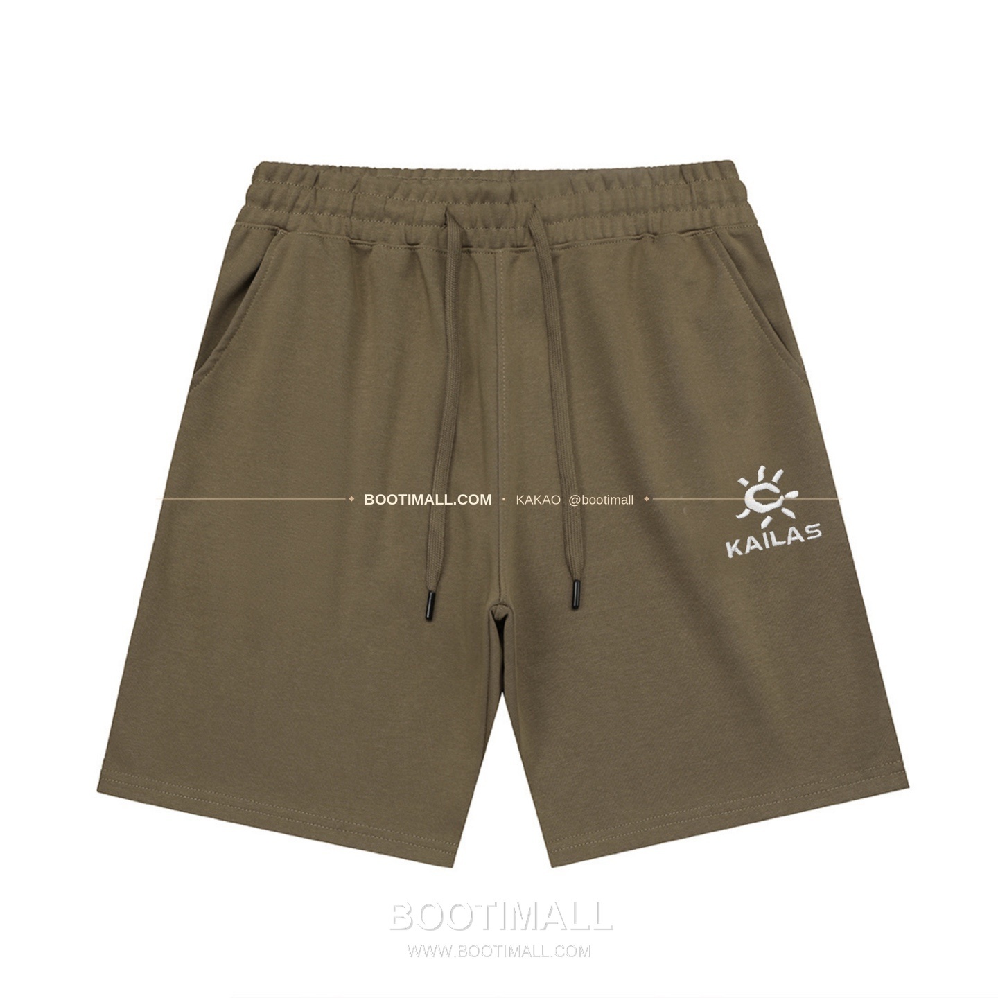 카일라스 2026SS 코튼 블렌드 자수 로고 레귤러핏 썸머 쇼츠 Kailas 2026 SS Cotton Blend Embroidery Logo Regular Fit Summer Shorts 1