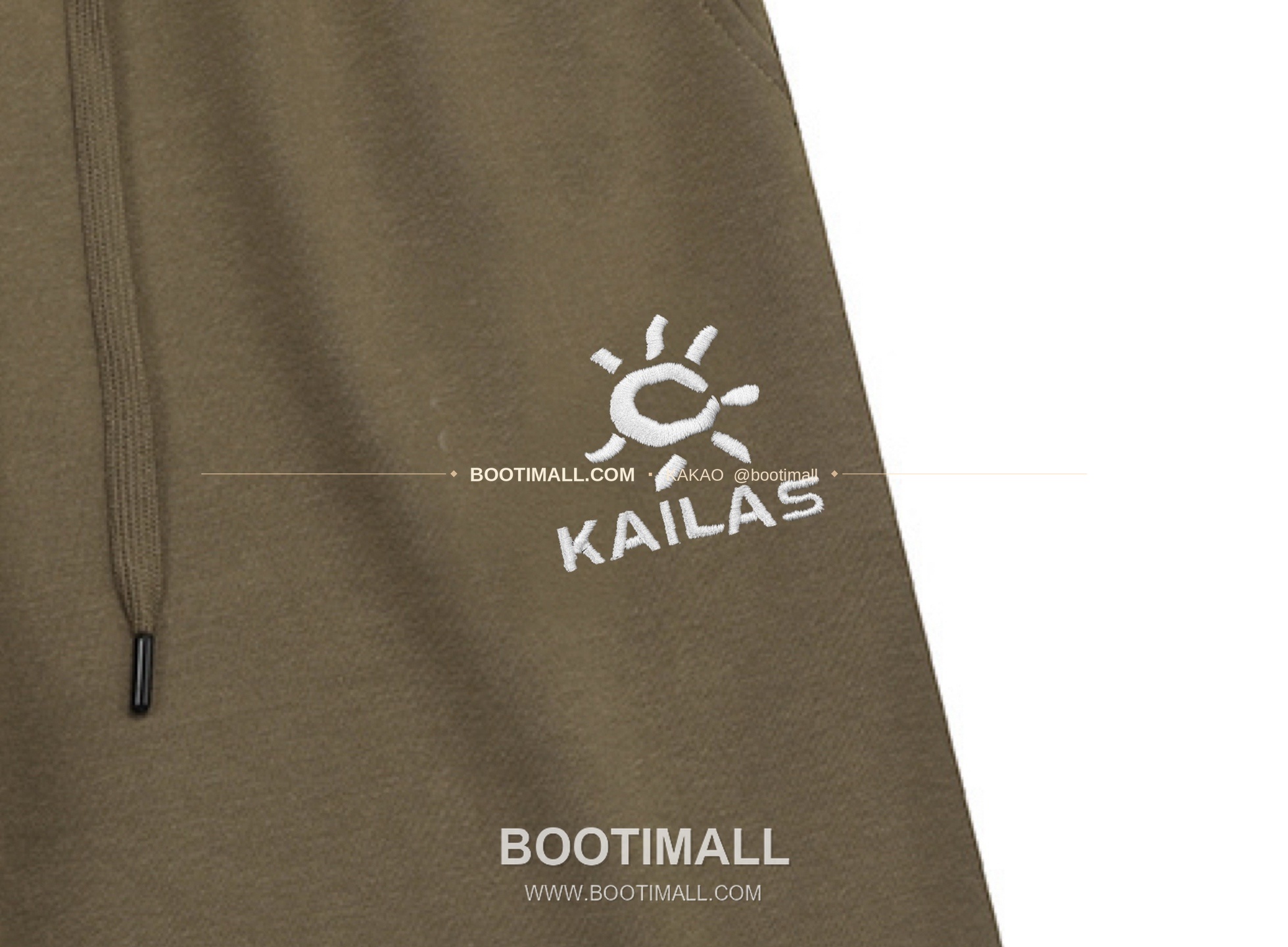 카일라스 2026SS 코튼 블렌드 자수 로고 레귤러핏 썸머 쇼츠 Kailas 2026 SS Cotton Blend Embroidery Logo Regular Fit Summer Shorts 6