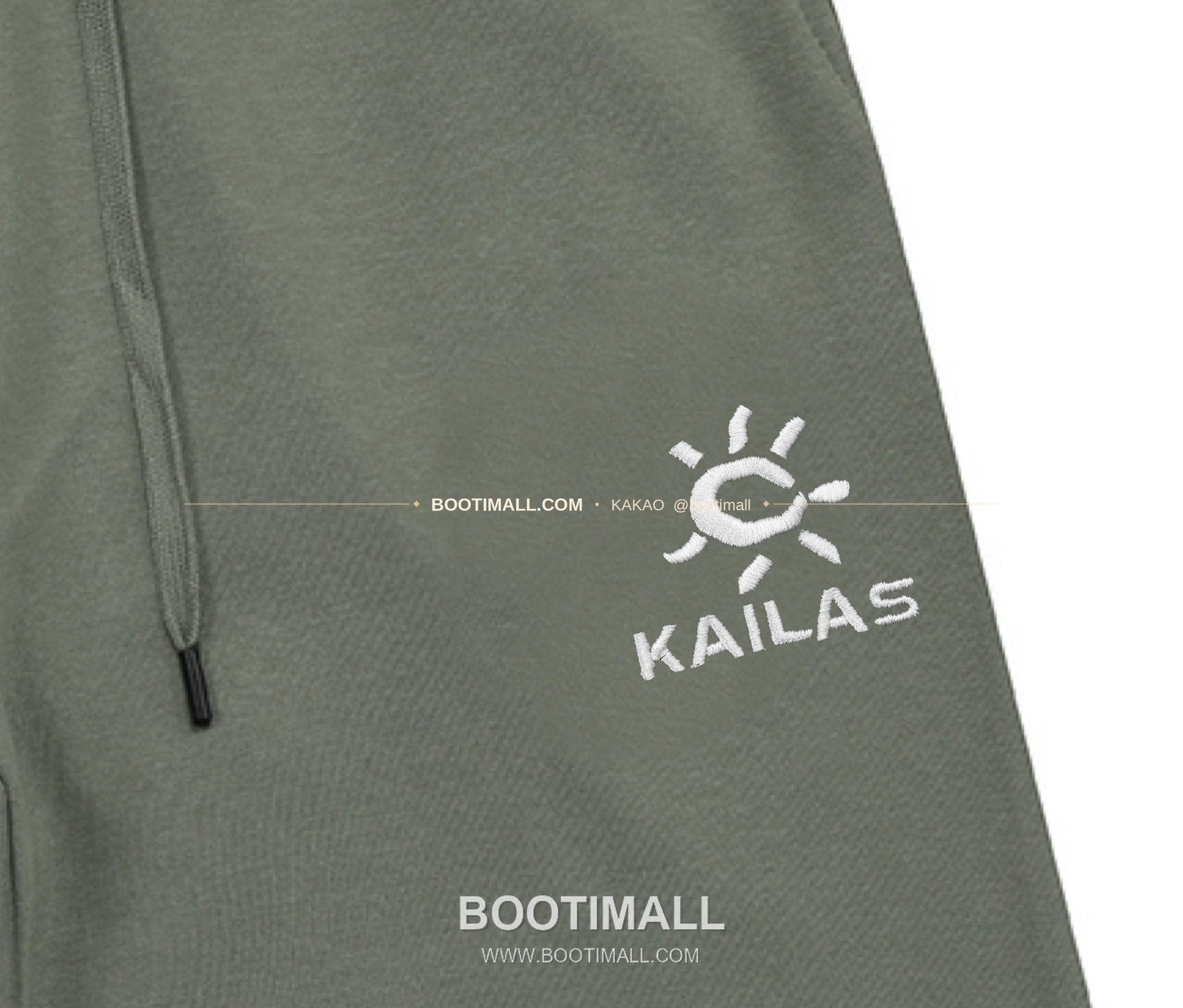 카일라스 2026SS 코튼 블렌드 자수 로고 레귤러핏 썸머 쇼츠 Kailas 2026 SS Cotton Blend Embroidery Logo Regular Fit Summer Shorts 6