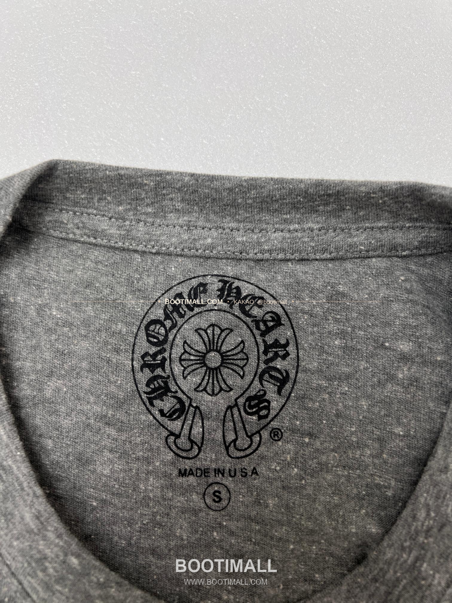 크롬하츠 코튼 크로스 로고 프린트 루즈핏 반팔 티셔츠 Chrome Hearts Cotton Cross Logo Print Loose Fit T-Shirt 8