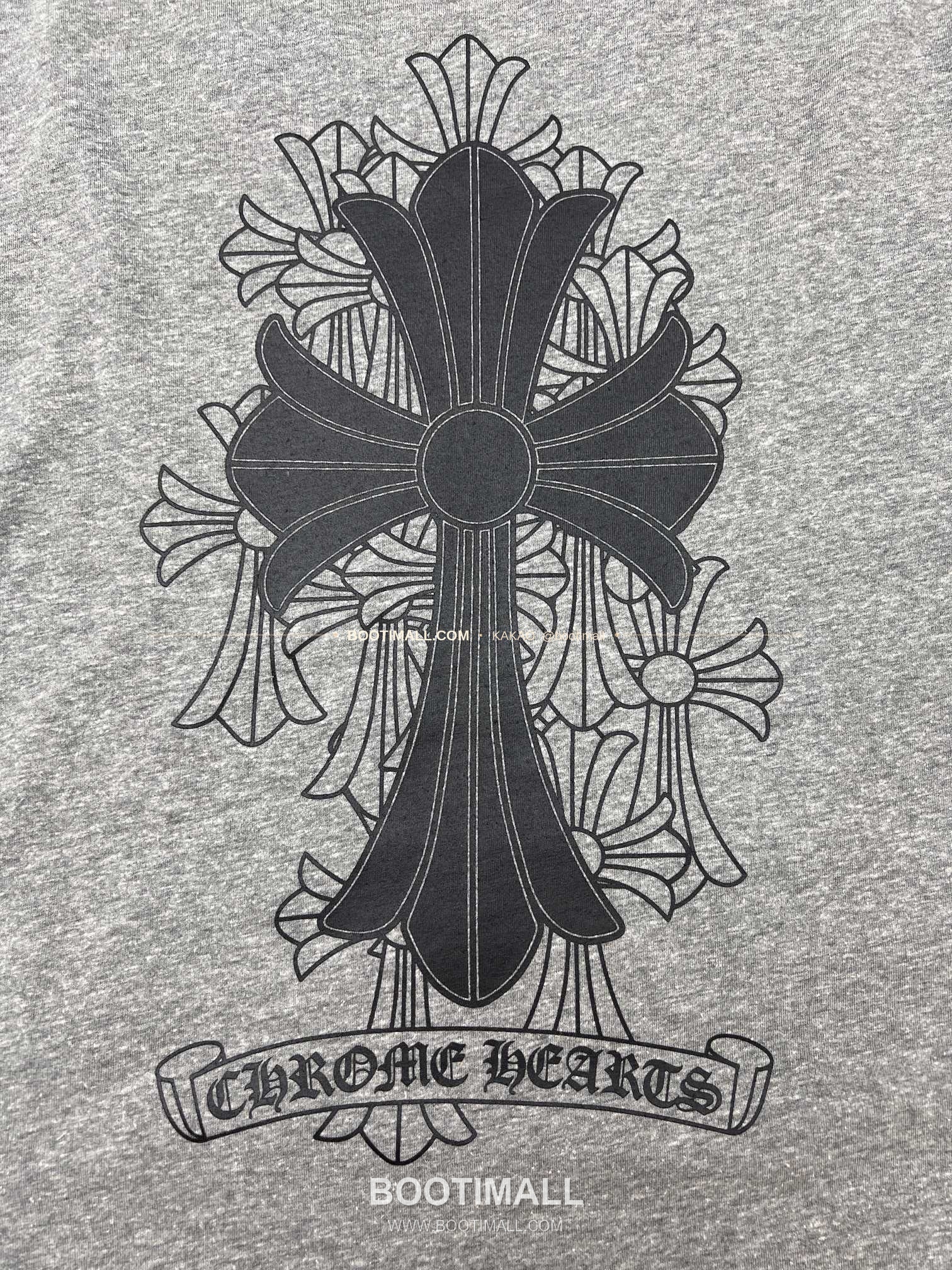크롬하츠 코튼 크로스 로고 프린트 루즈핏 반팔 티셔츠 Chrome Hearts Cotton Cross Logo Print Loose Fit T-Shirt 9