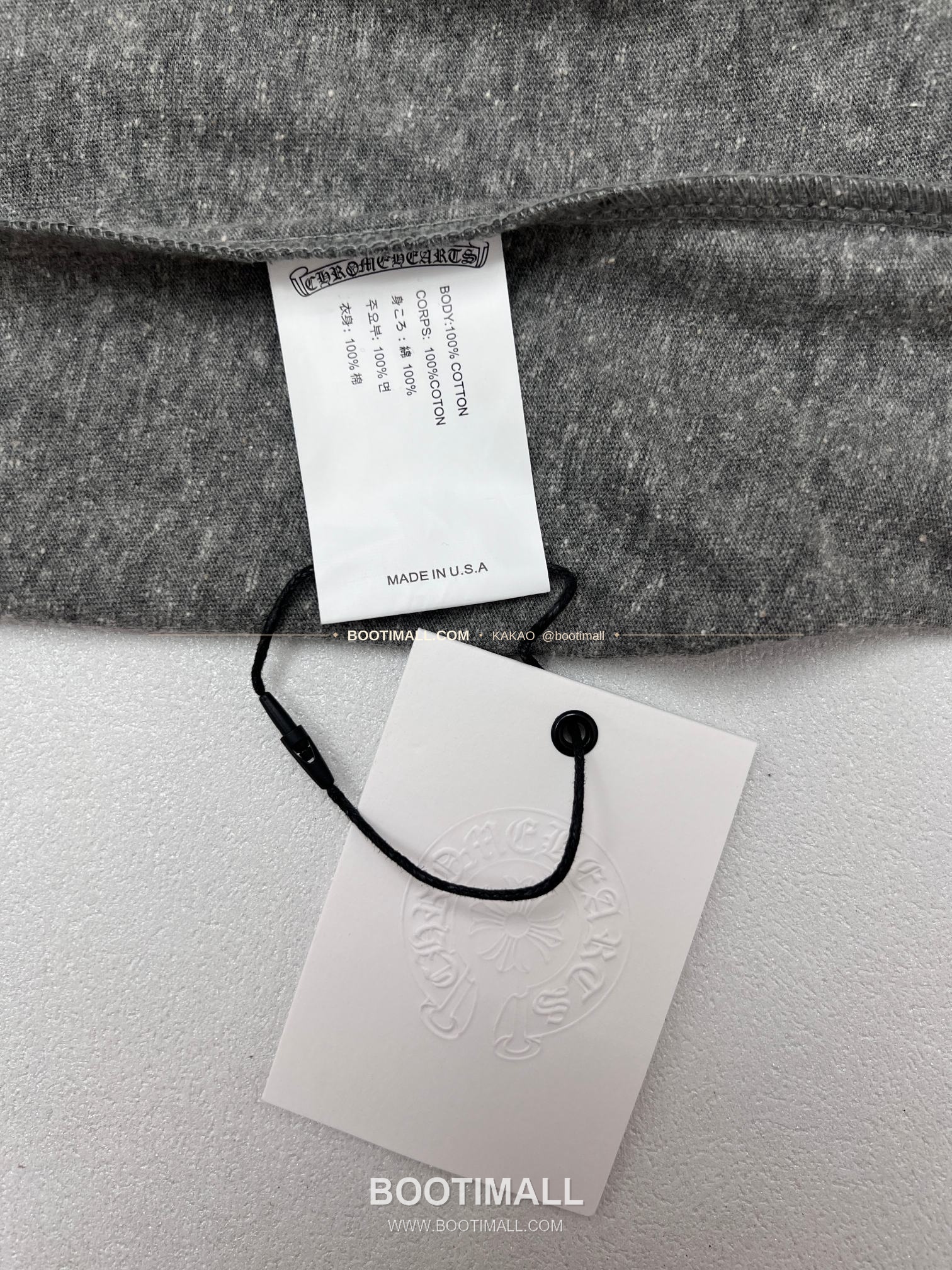 크롬하츠 코튼 크로스 로고 프린트 루즈핏 반팔 티셔츠 Chrome Hearts Cotton Cross Logo Print Loose Fit T-Shirt 10