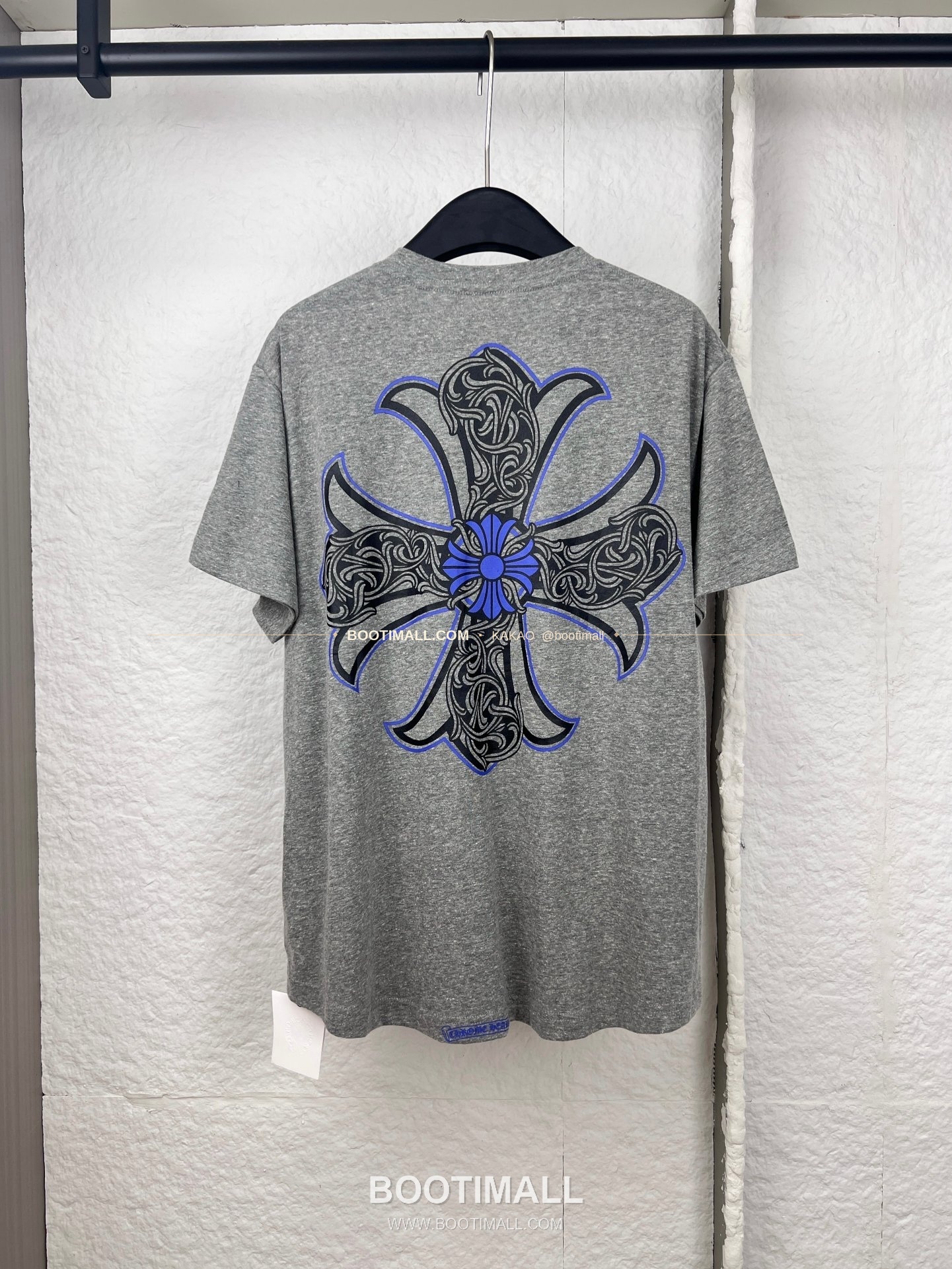 크롬하츠 코튼 크로스 로고 프린트 루즈핏 반팔 티셔츠 Chrome Hearts Cotton Cross Logo Print Loose Fit T-Shirt 5